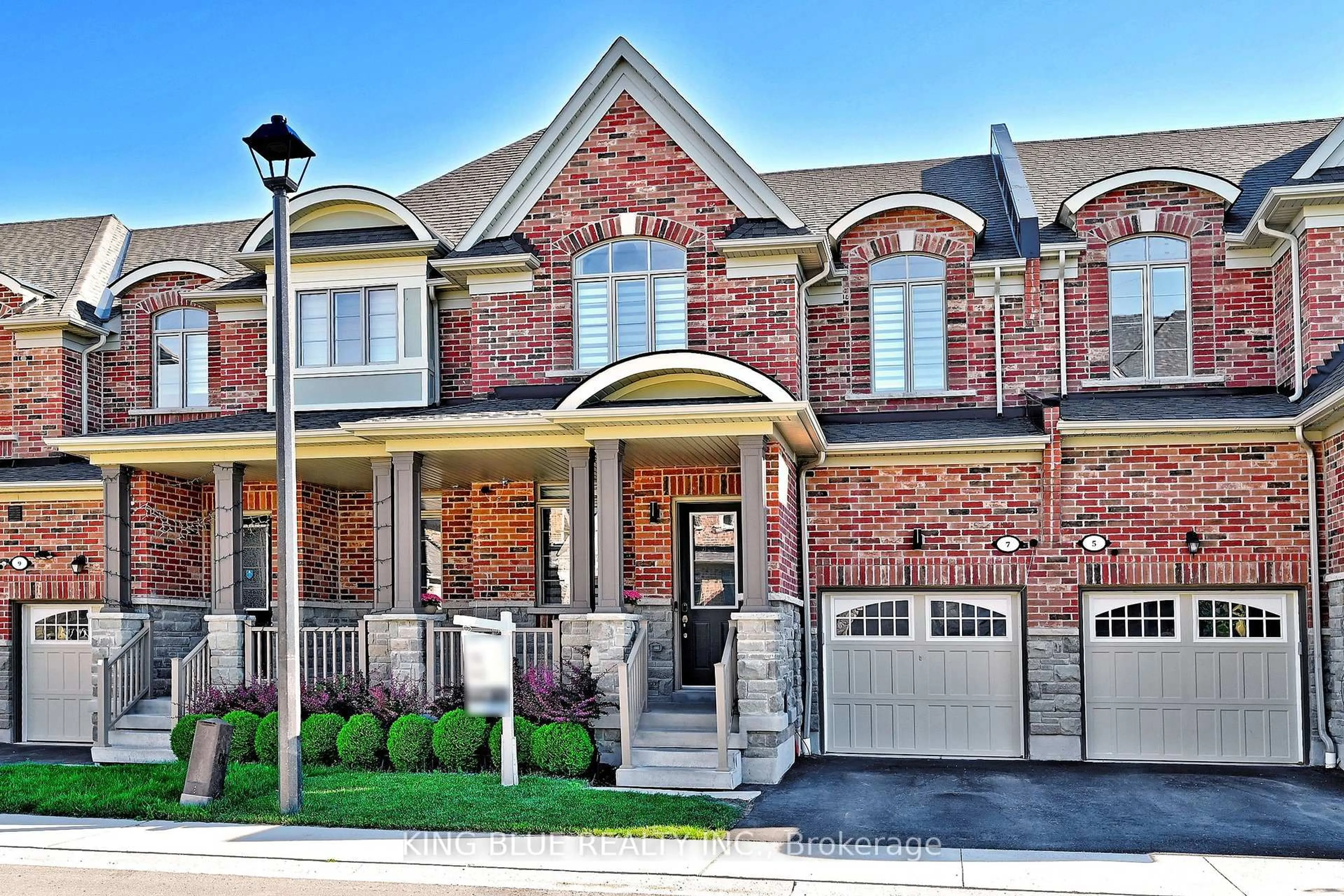 Home with brick exterior material, street for 7 Hardman Lane, Ajax Ontario L1T 4R1