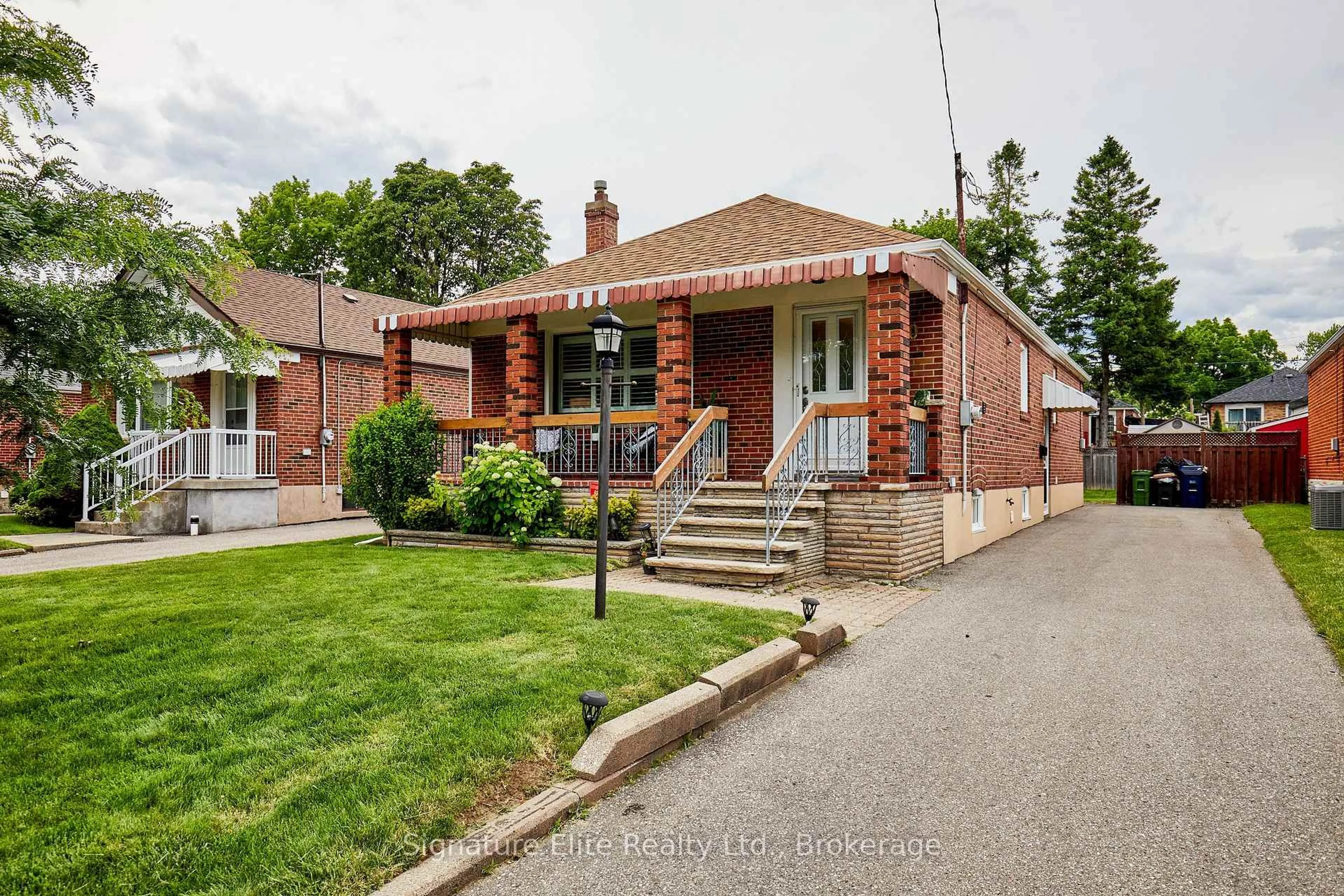 Home with brick exterior material, street for 10 Bardwell Cres, Toronto Ontario M1R 1C9