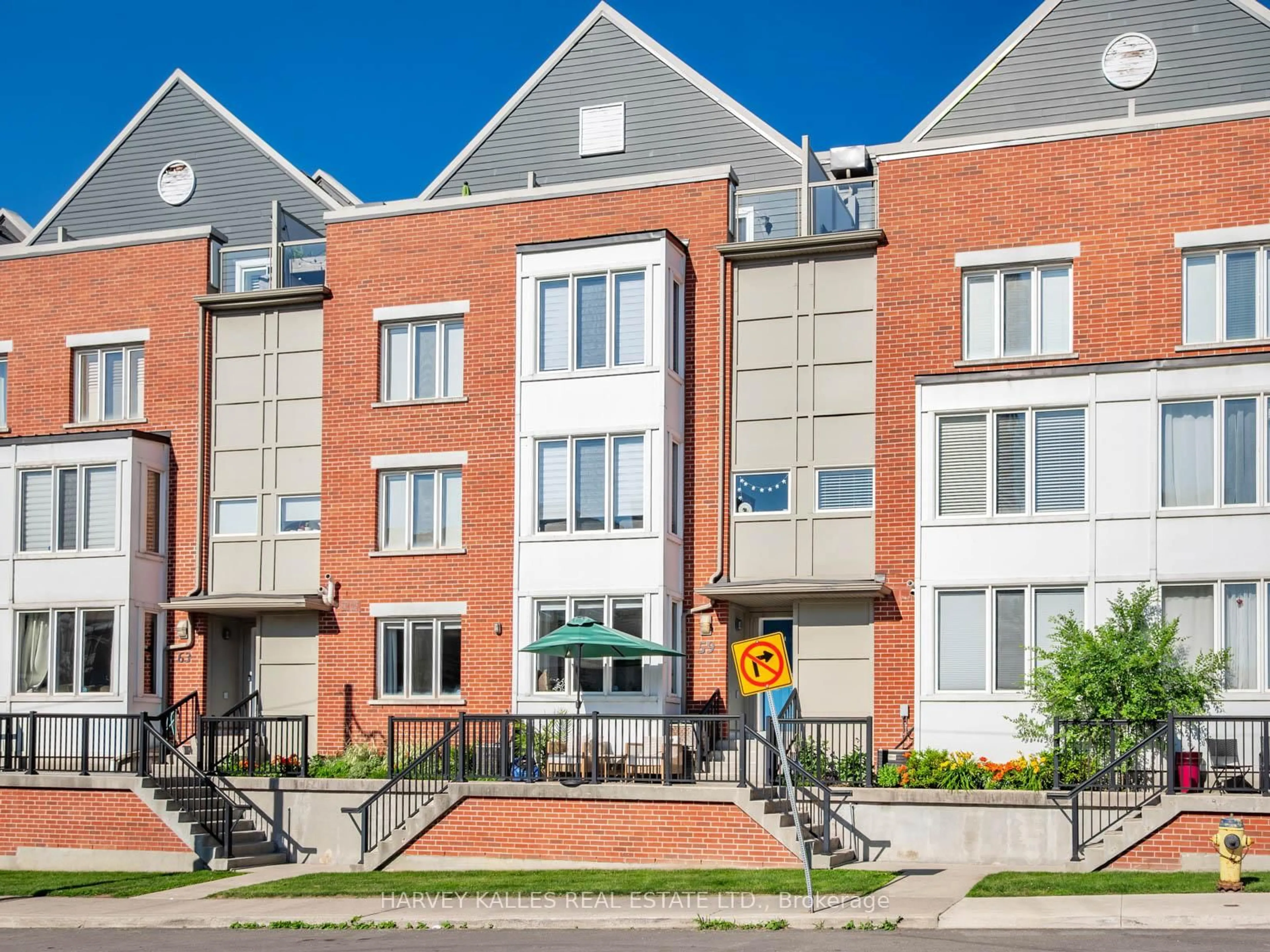 Home with brick exterior material, street for 59 Carroll St, Toronto Ontario M4M 3G2
