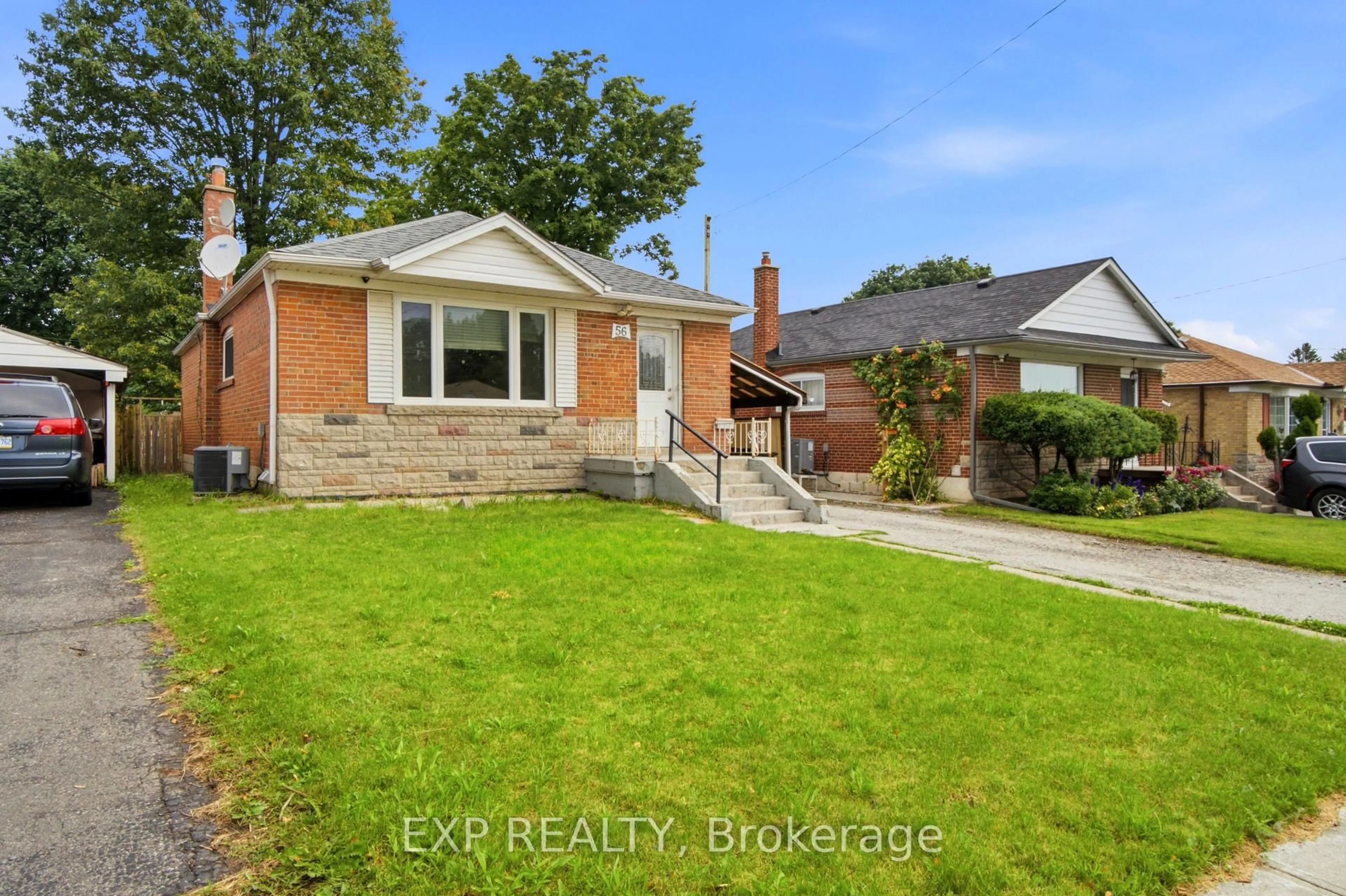 Home with brick exterior material, street for 56 Exford Dr, Toronto Ontario M1P 1M3