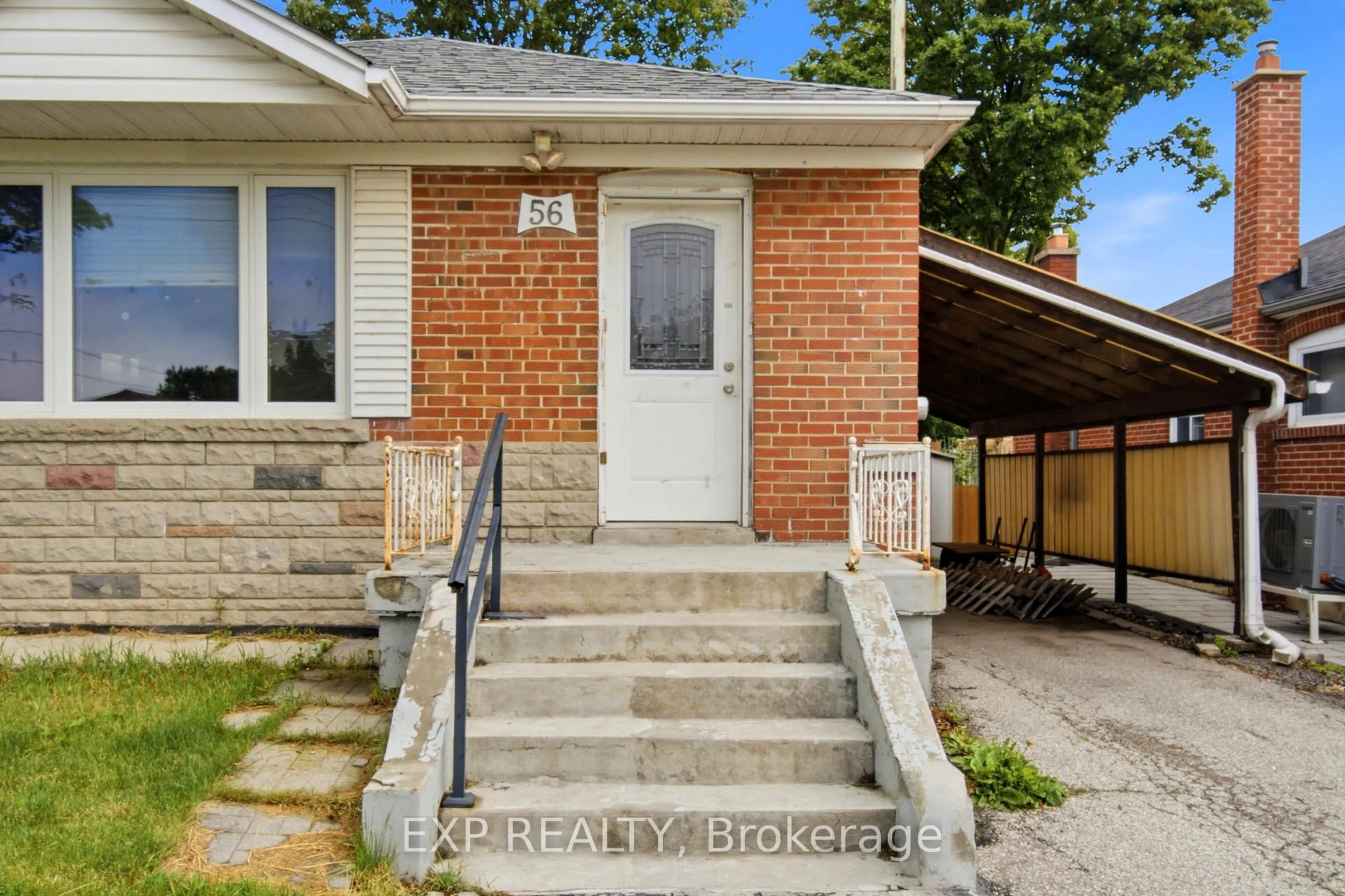 Home with brick exterior material, street for 56 Exford Dr, Toronto Ontario M1P 1M3