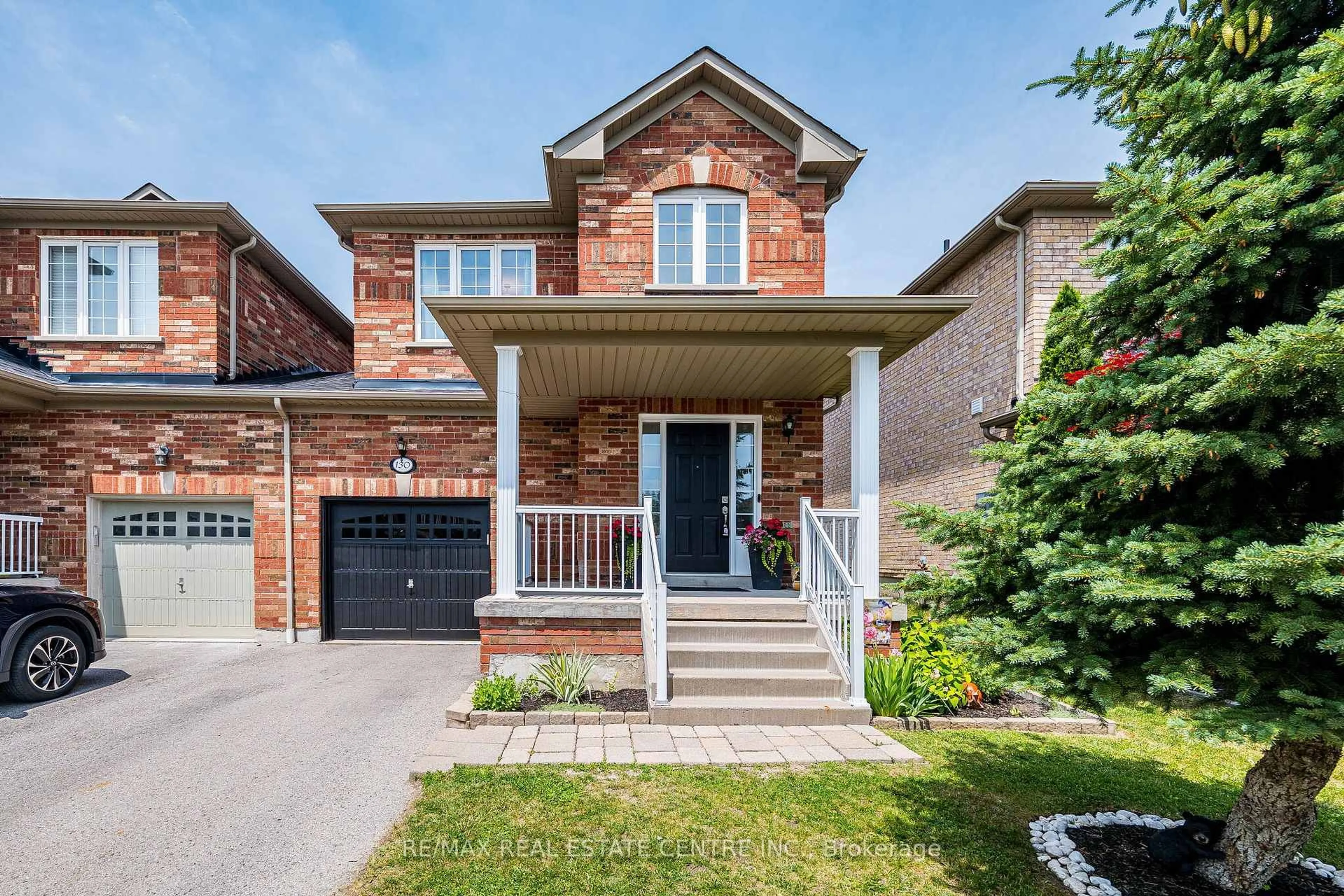 Home with brick exterior material, street for 130 Fencerow Dr, Whitby Ontario L1R 3N4
