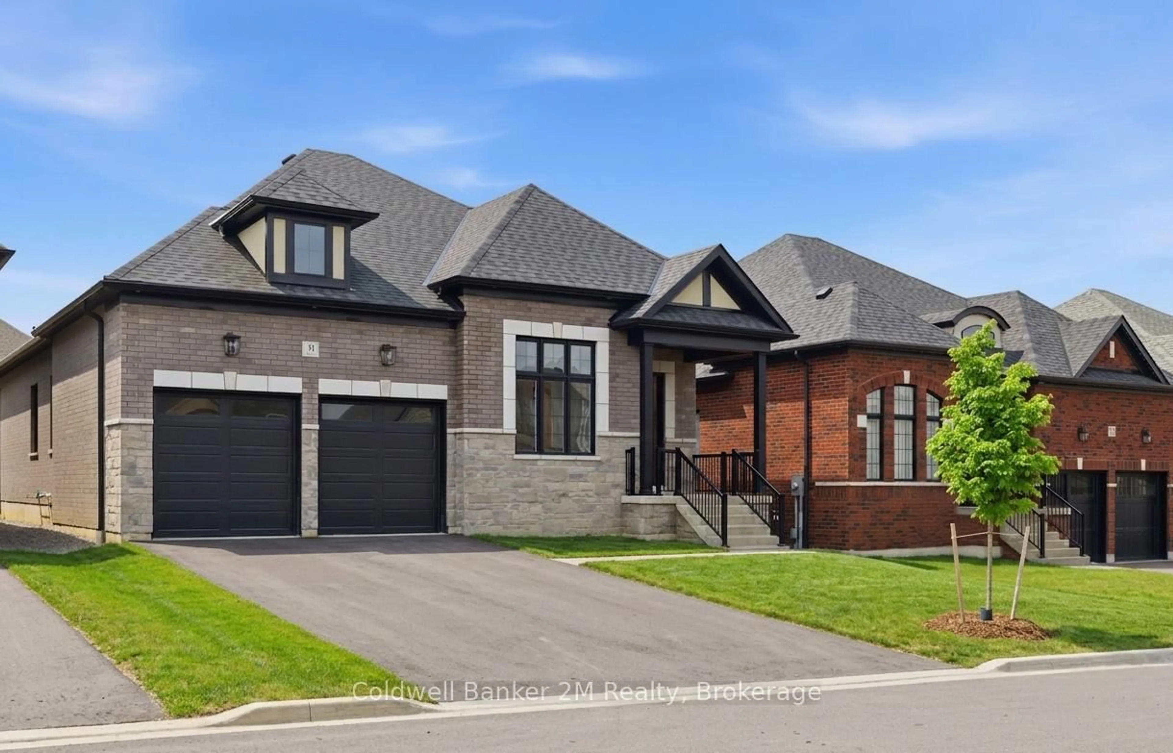 Home with brick exterior material, street for 31 Lonetto St, Whitby Ontario L1M 0L7
