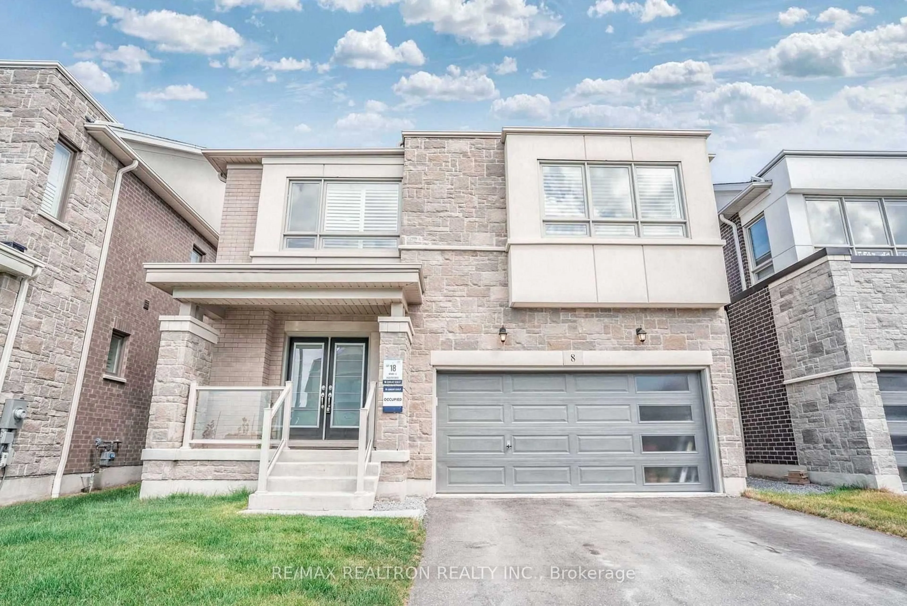 Home with brick exterior material, street for 8 Souter Dr, Whitby Ontario L1P 0J6