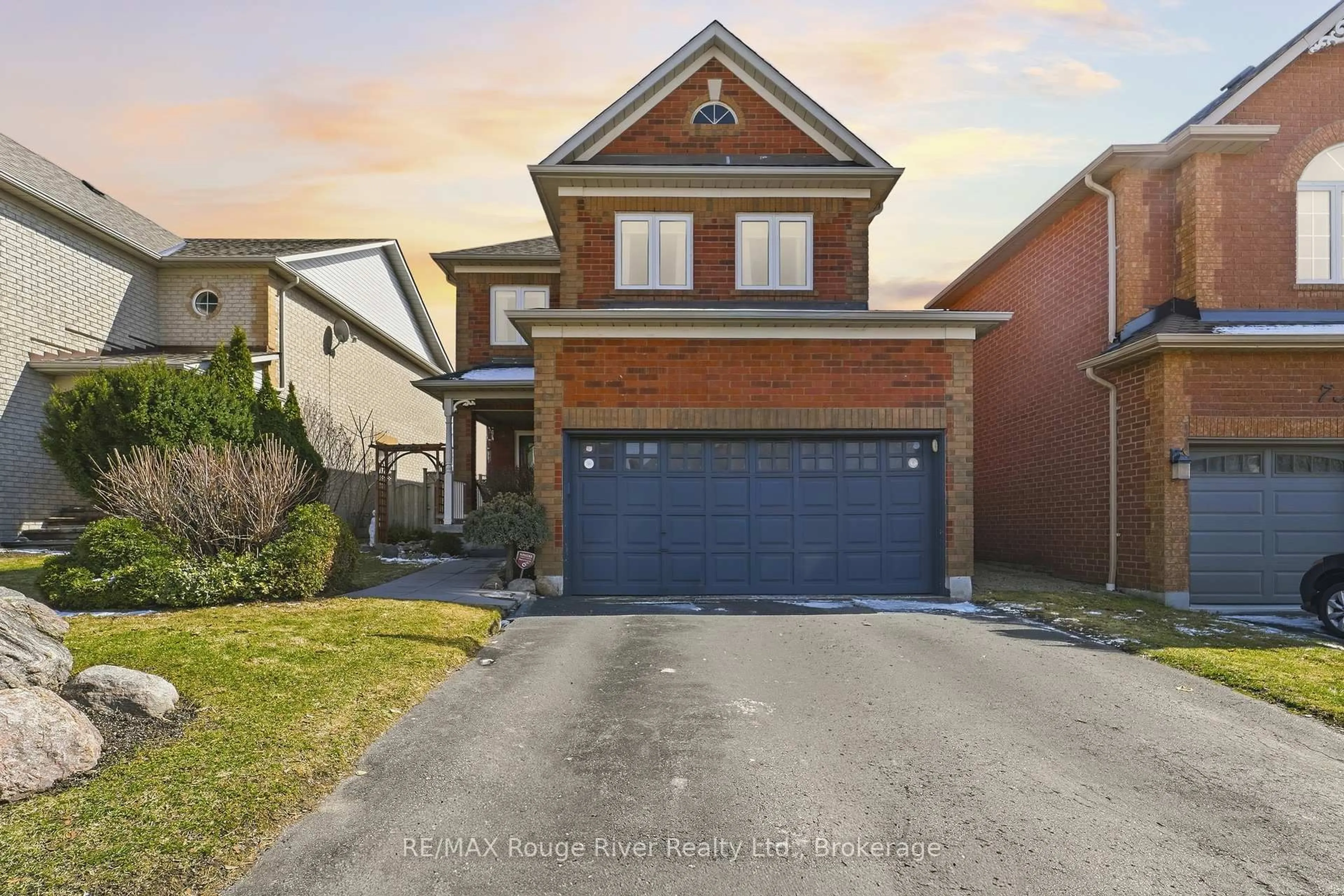 Home with brick exterior material, street for 5 Iberville Rd, Whitby Ontario L1M 1H5