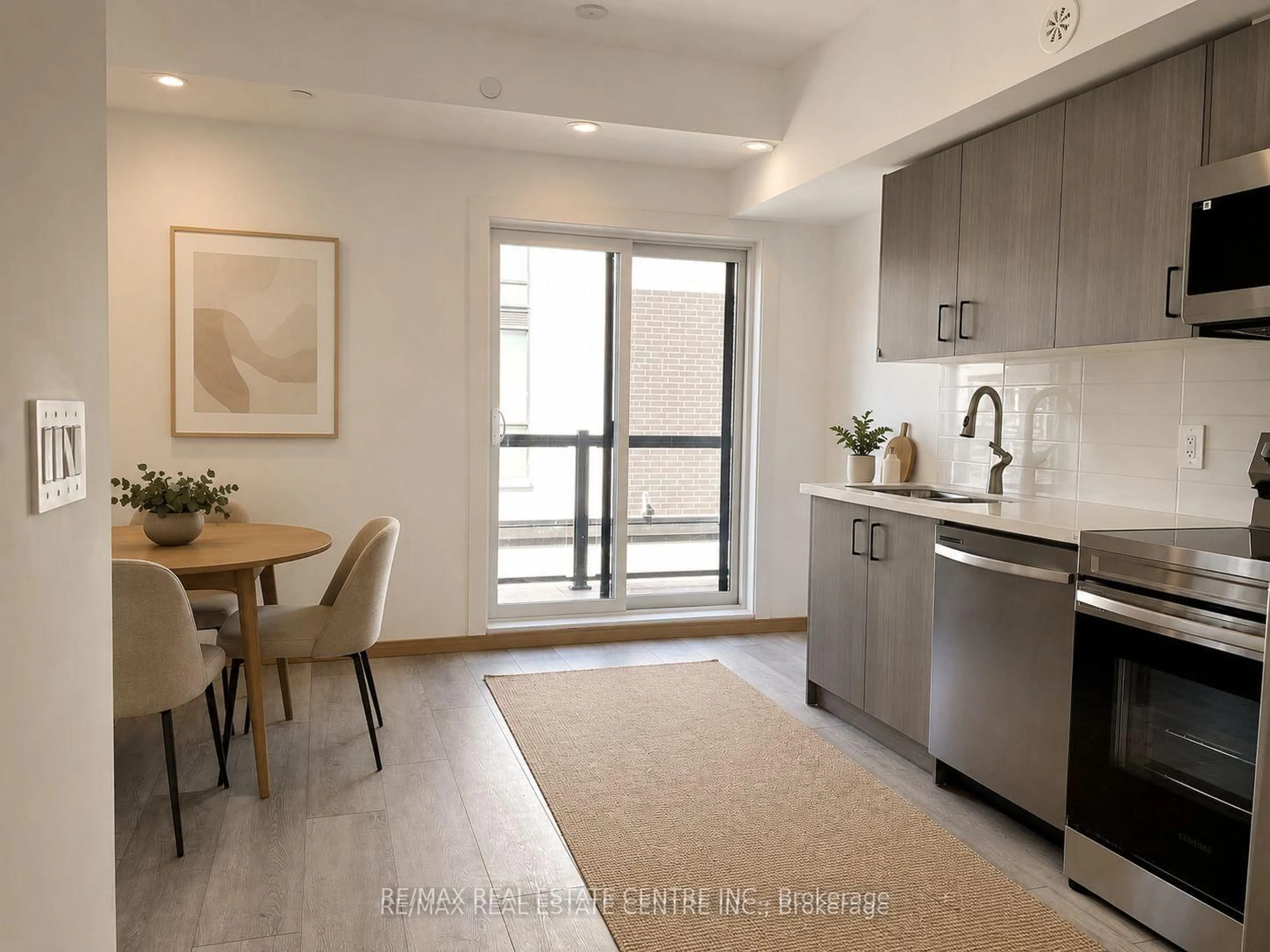 Open concept kitchen, unknown for 3445 Sheppard Ave #307, Toronto Ontario M1T 3K5