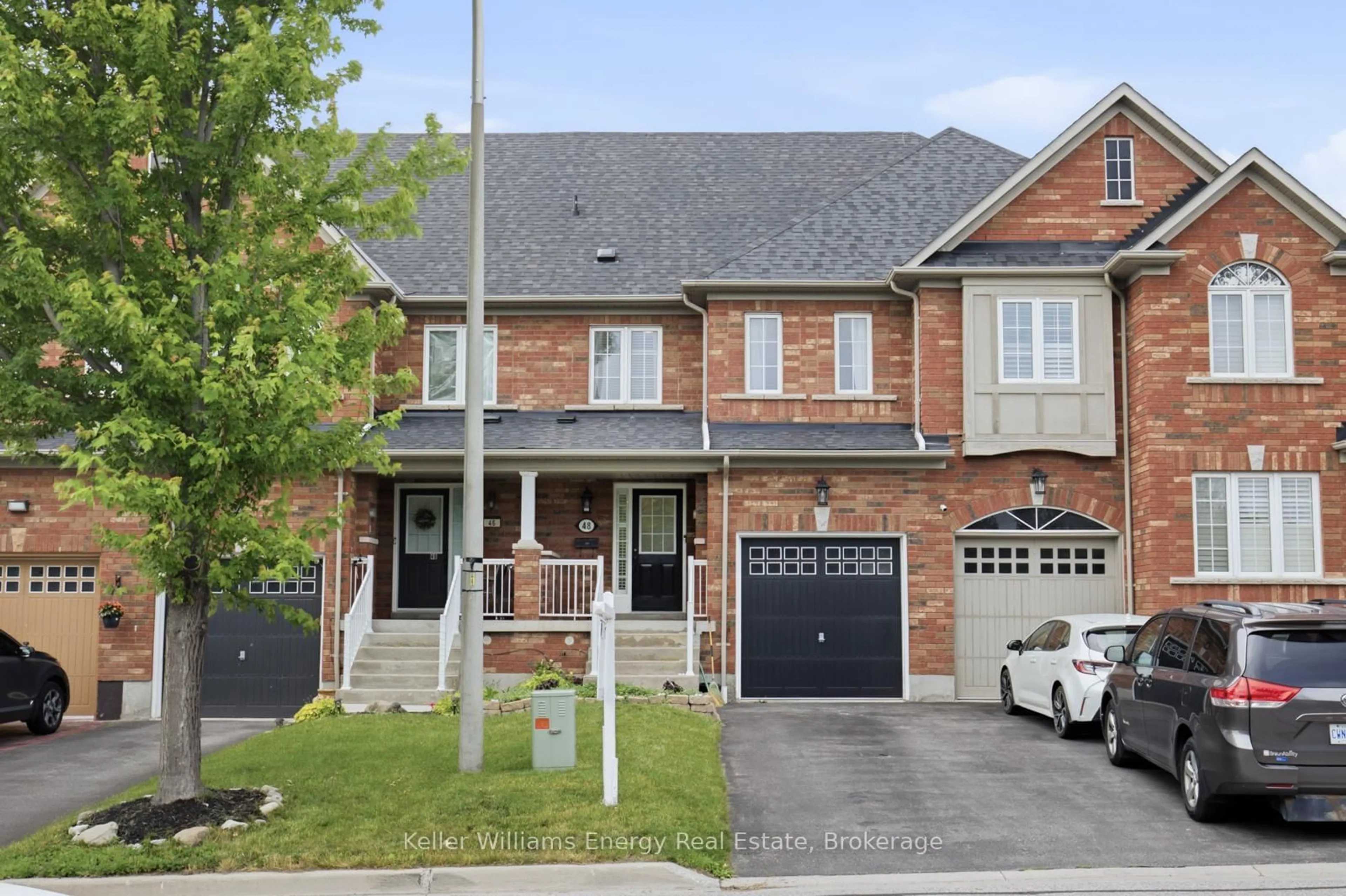 Home with brick exterior material, street for 48 Atlantis Dr, Whitby Ontario L1N 0E2