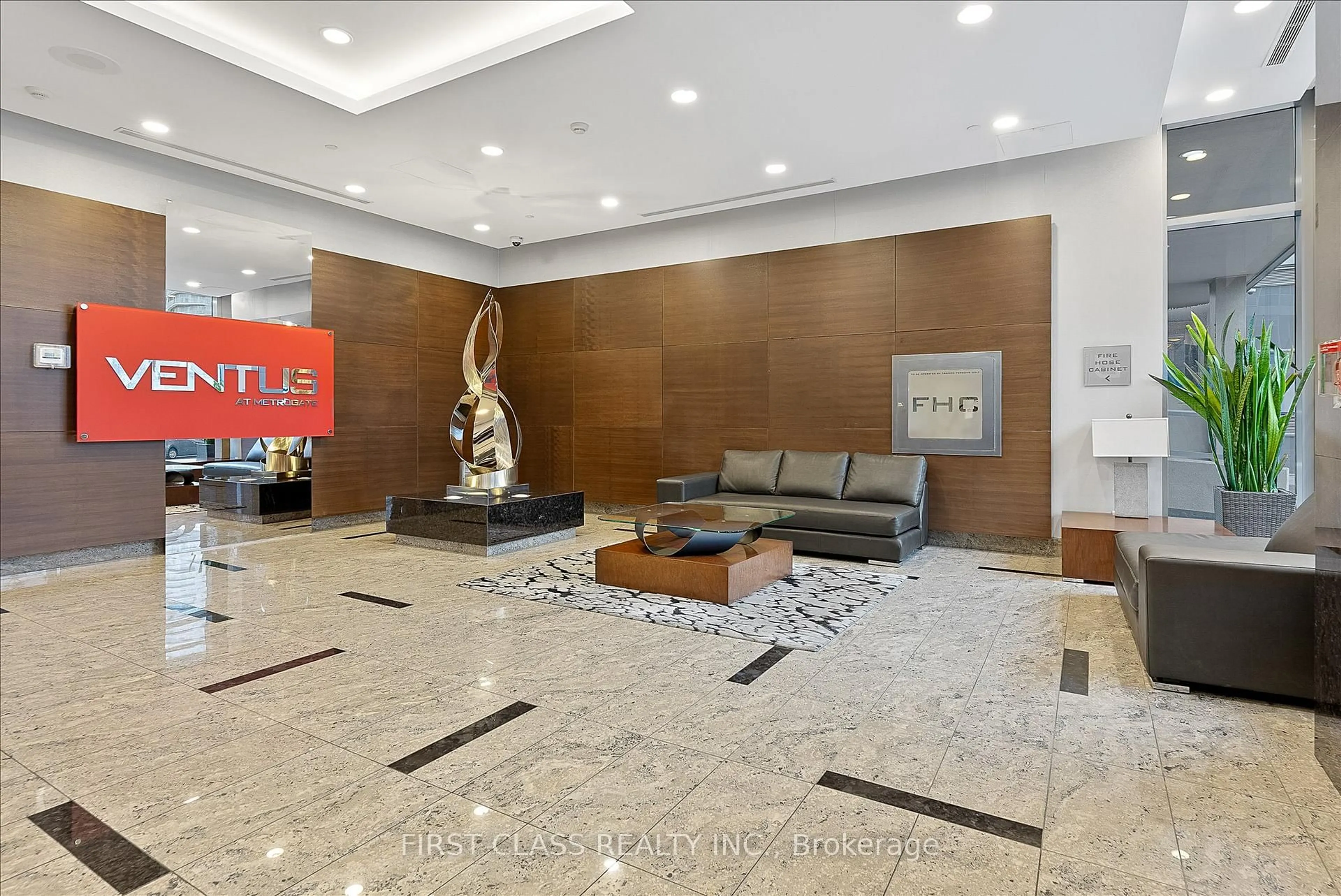 Lobby for 181 Village Green Sq #2918, Toronto Ontario M1S 0K6