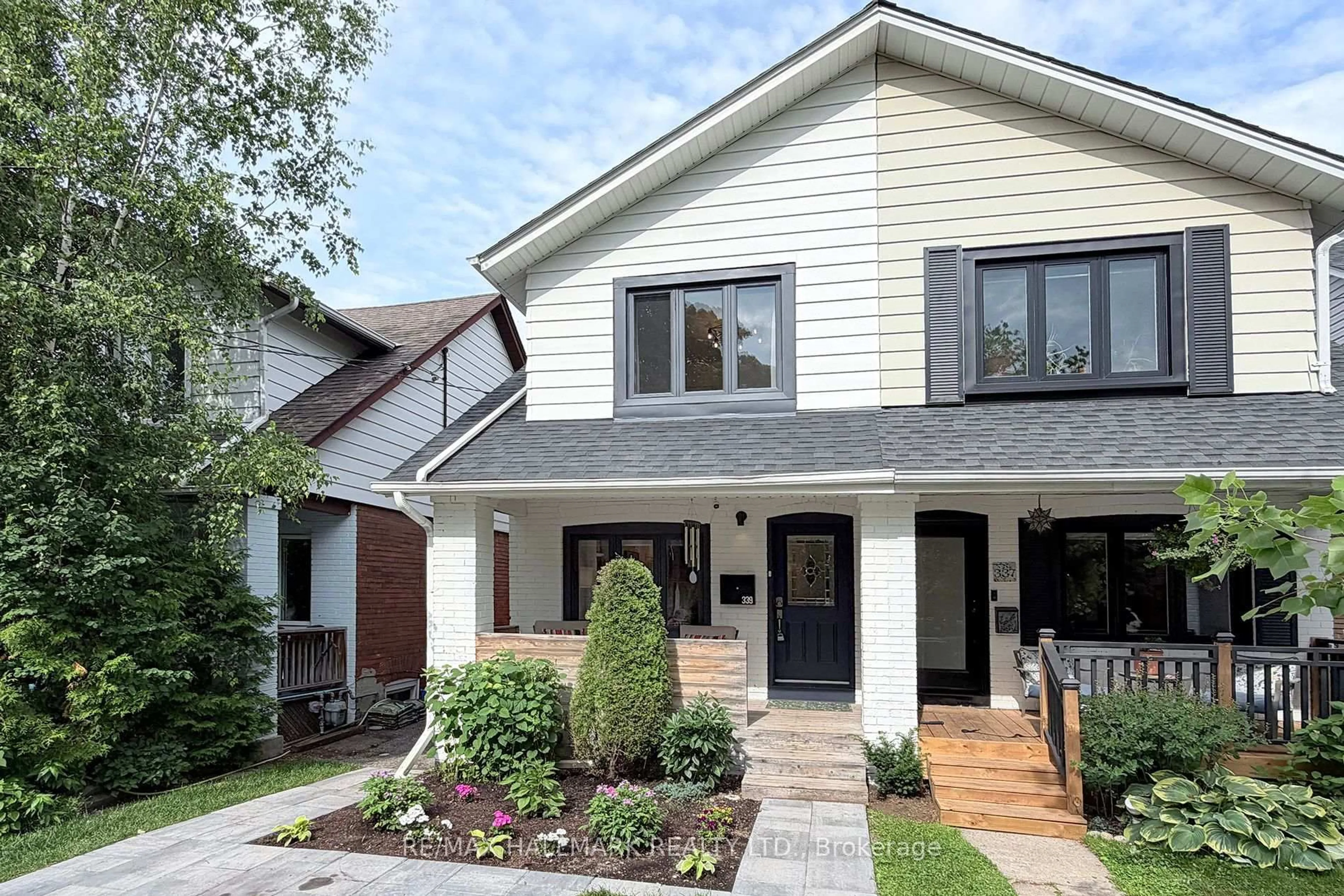 Home with brick exterior material, street for 339 Scarborough Rd, Toronto Ontario M4E 3M9