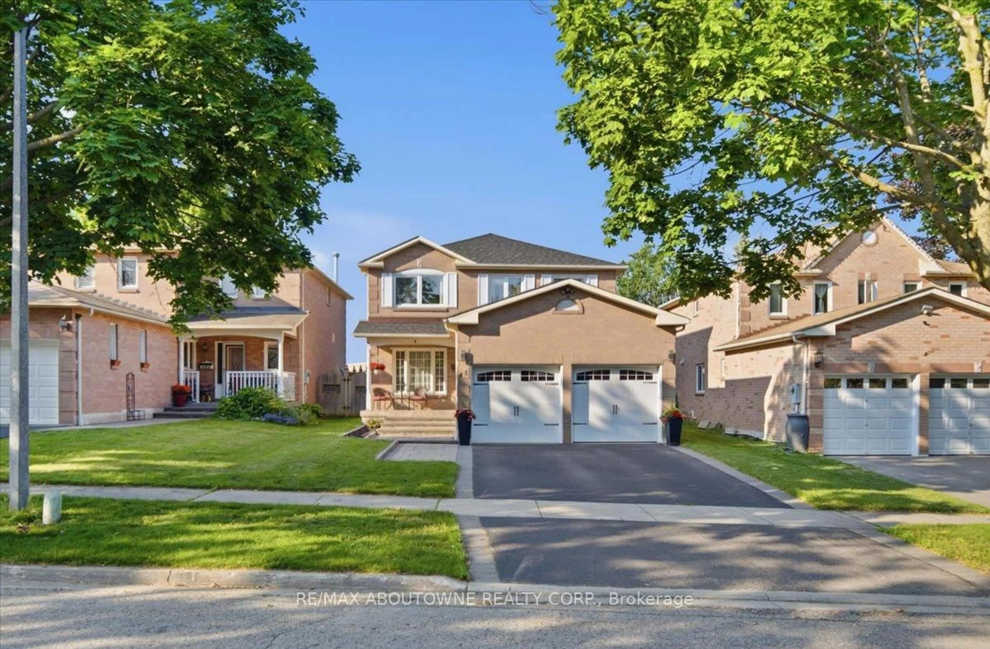 Home with brick exterior material, street for 45 Willcocks Cres, Ajax Ontario L1T 3L8