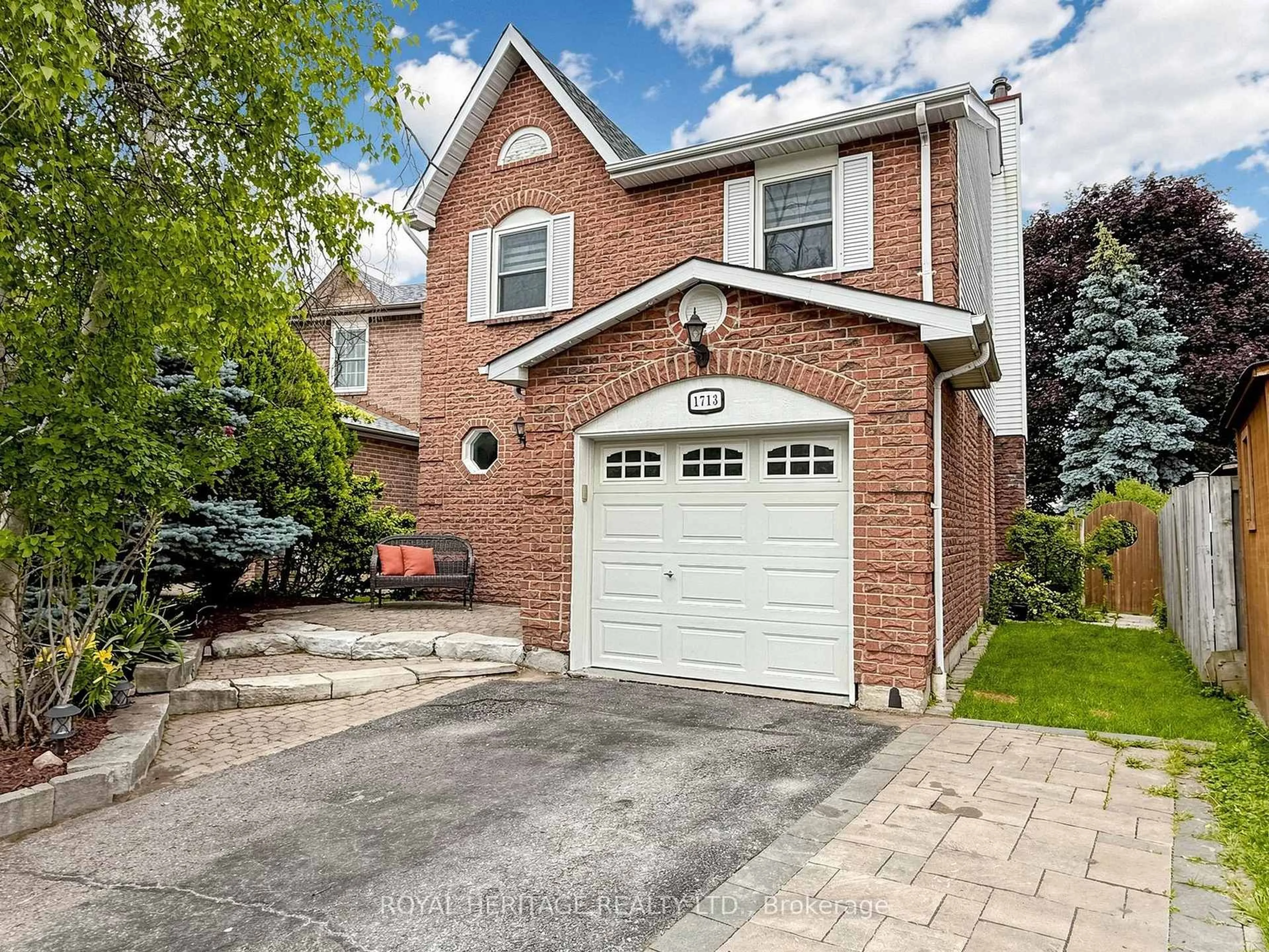Home with brick exterior material, street for 1713 Minstrel Manr, Pickering Ontario L1V 3S1
