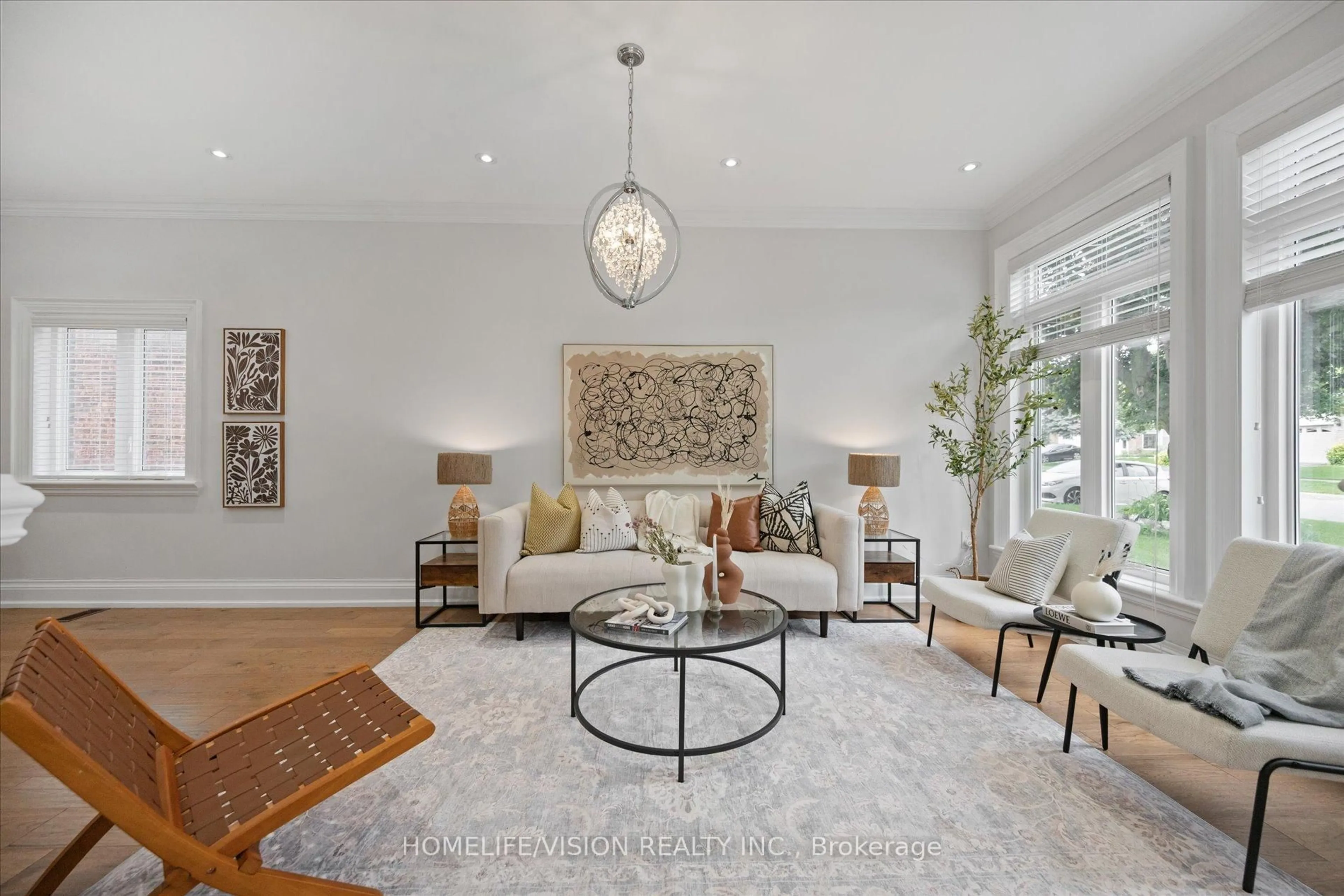 Living room with furniture, unknown for 24 Cedar Brae Blvd, Toronto Ontario M1J 2K3