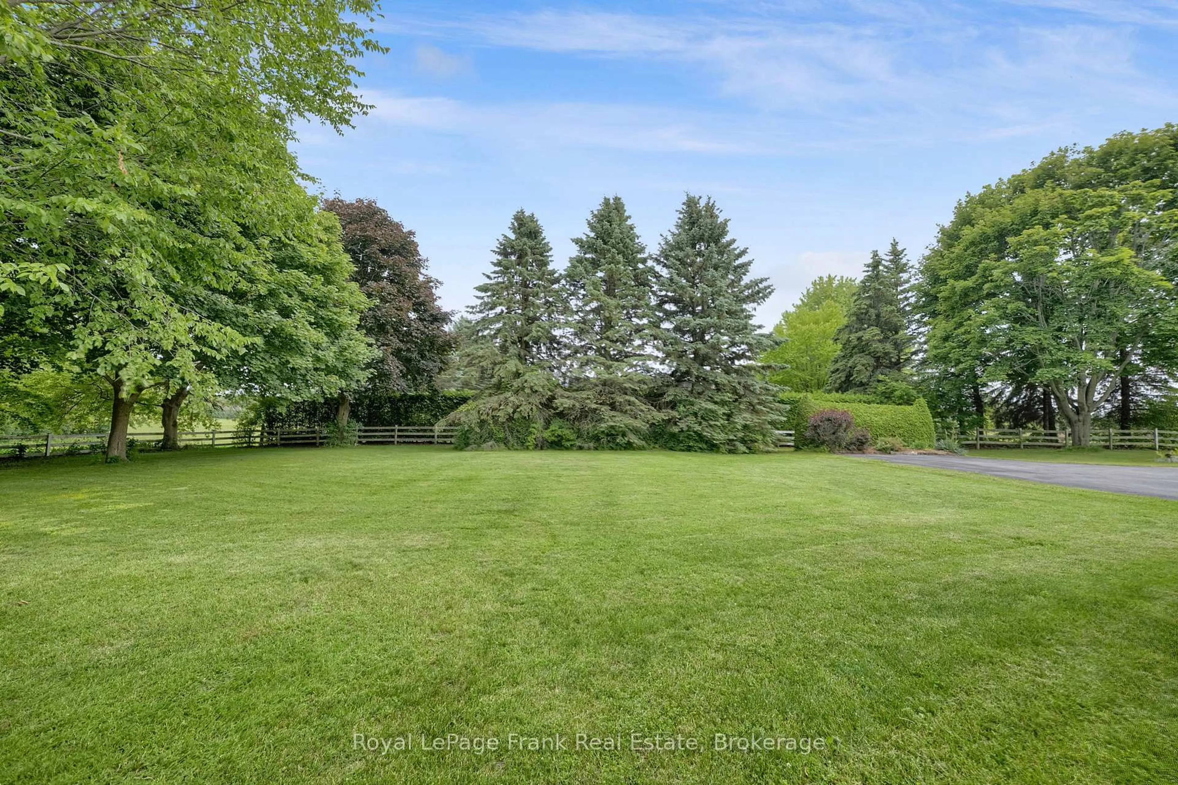A pic from outside/outdoor area/front of a property/back of a property/a pic from drone, forest/trees view for 3909 Old Scugog Rd, Clarington Ontario L1C 3K2