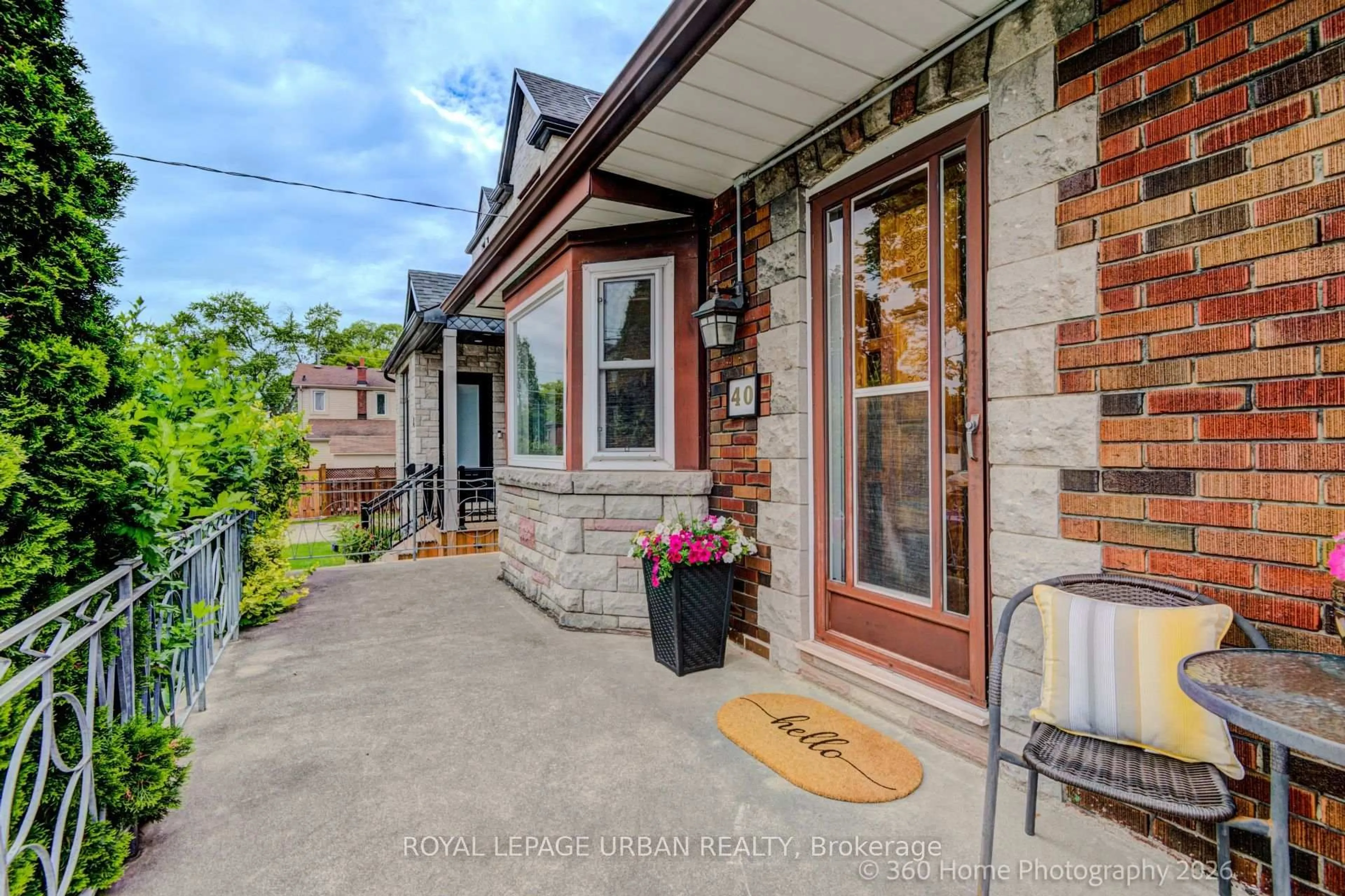 Home with brick exterior material, street for 40 Dunkirk Rd, Toronto Ontario M4C 2M3