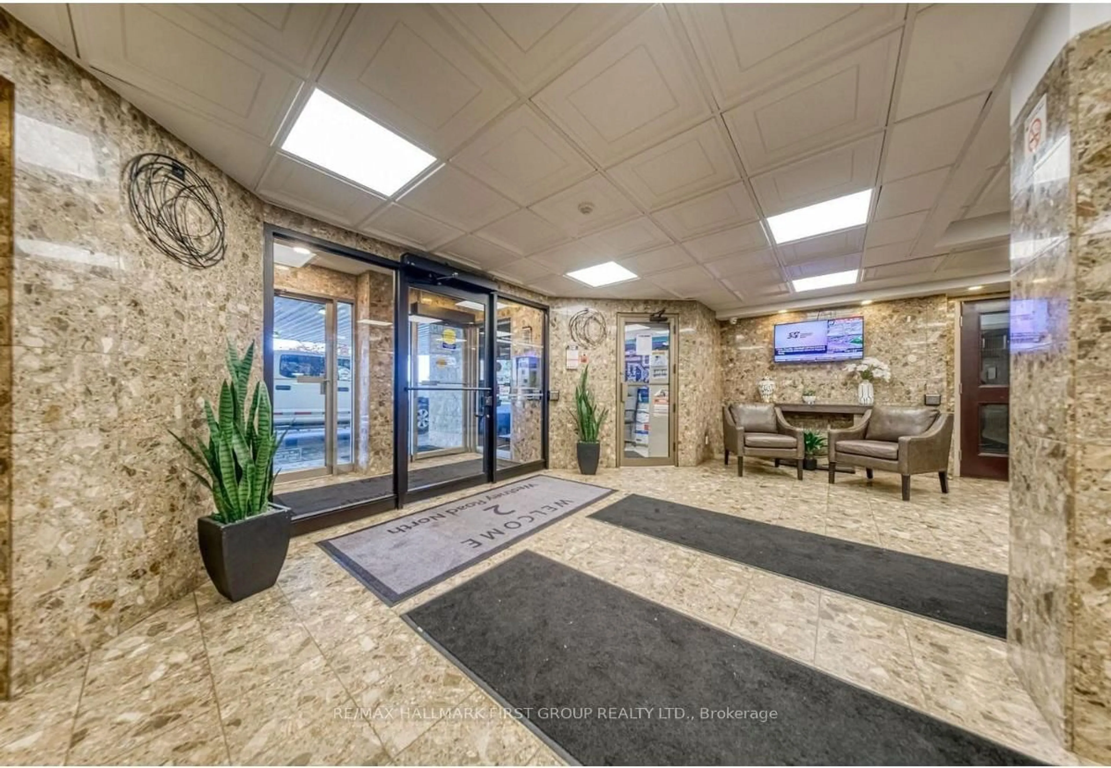 Indoor foyer for 2 Westney Rd ##1209, Ajax Ontario L1T 3H3