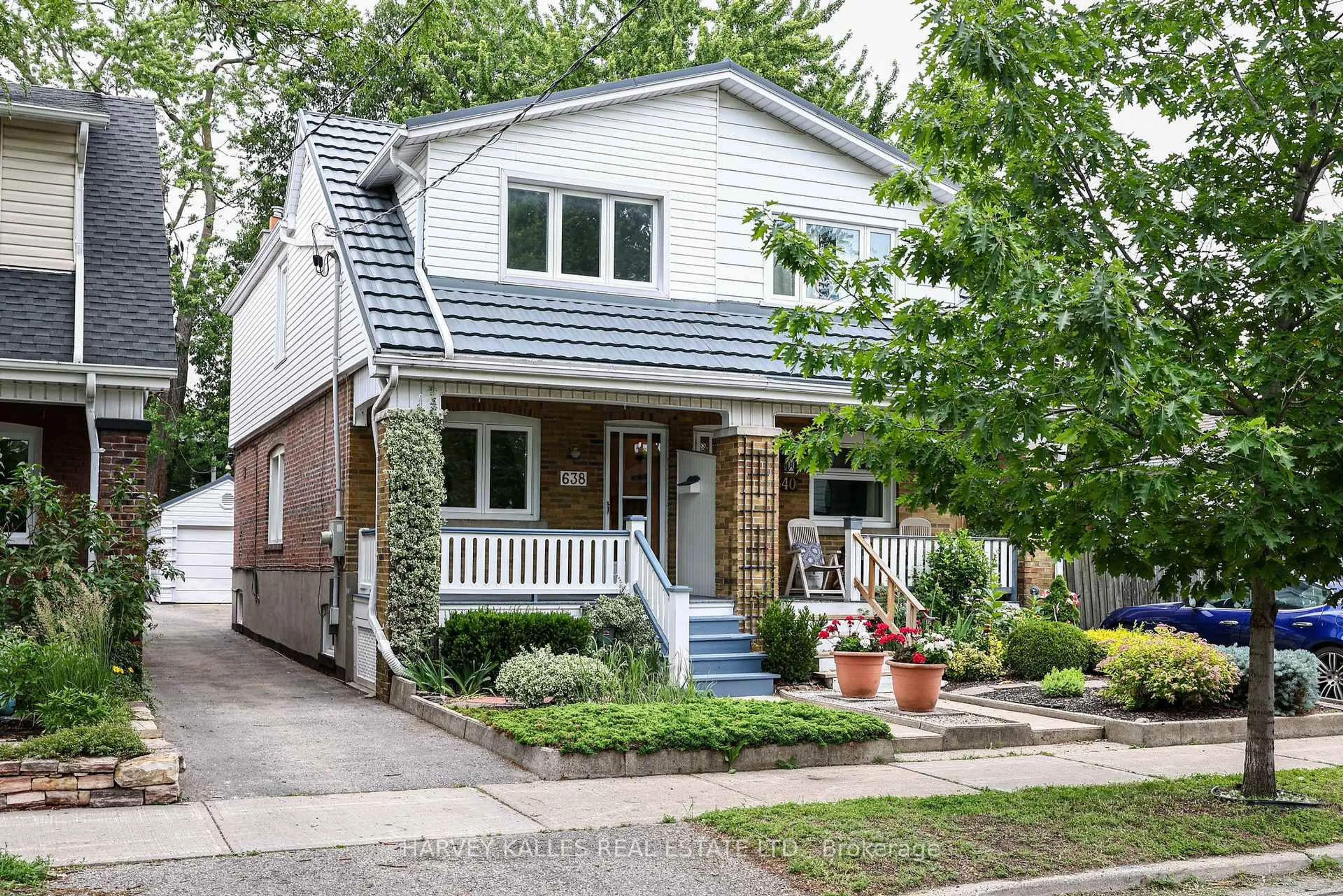 Home with brick exterior material, street for 638 Milverton Blvd, Toronto Ontario M4C 1X7