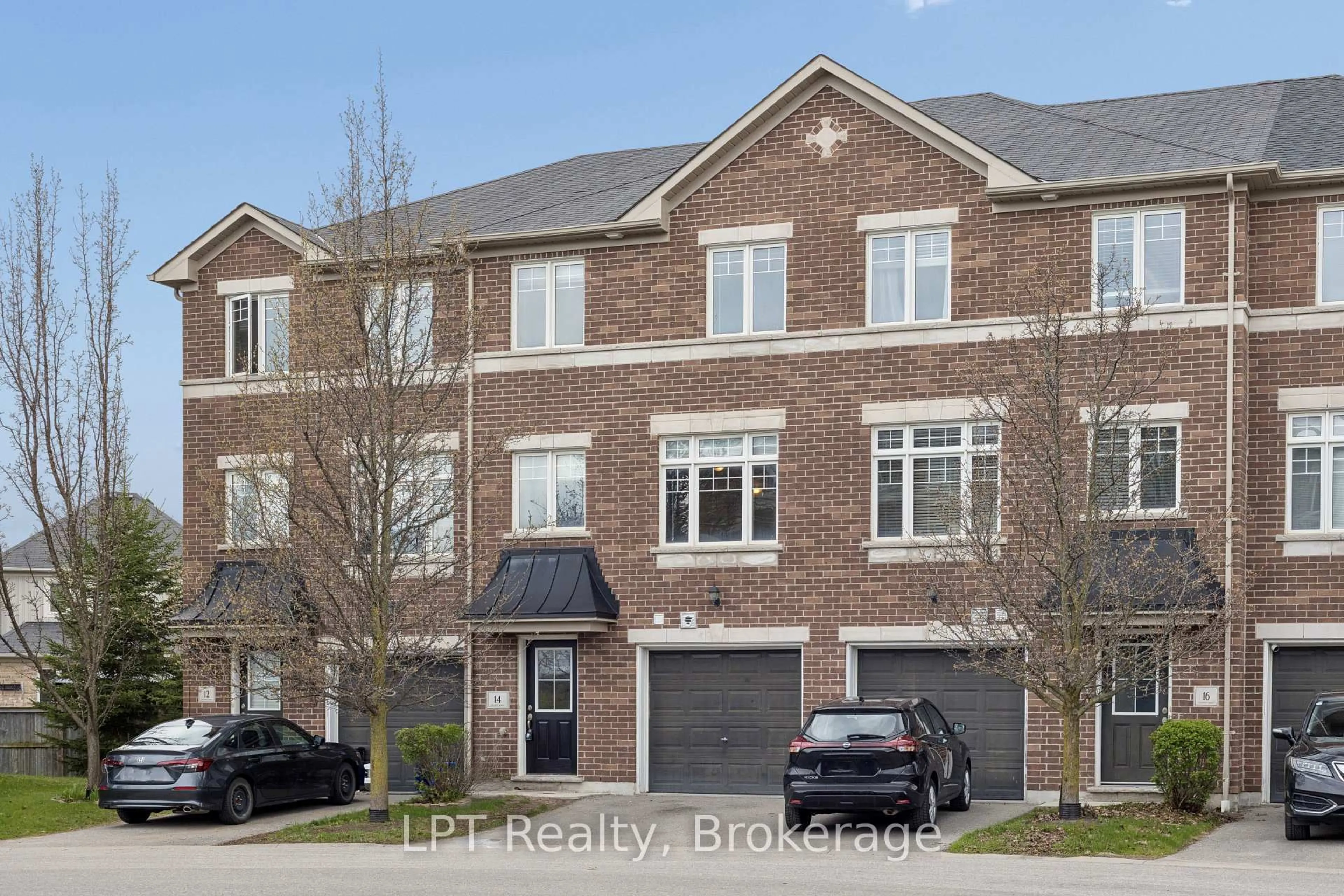 Home with brick exterior material, street for 14 Katerson Lane, Clarington Ontario L1E 0E9