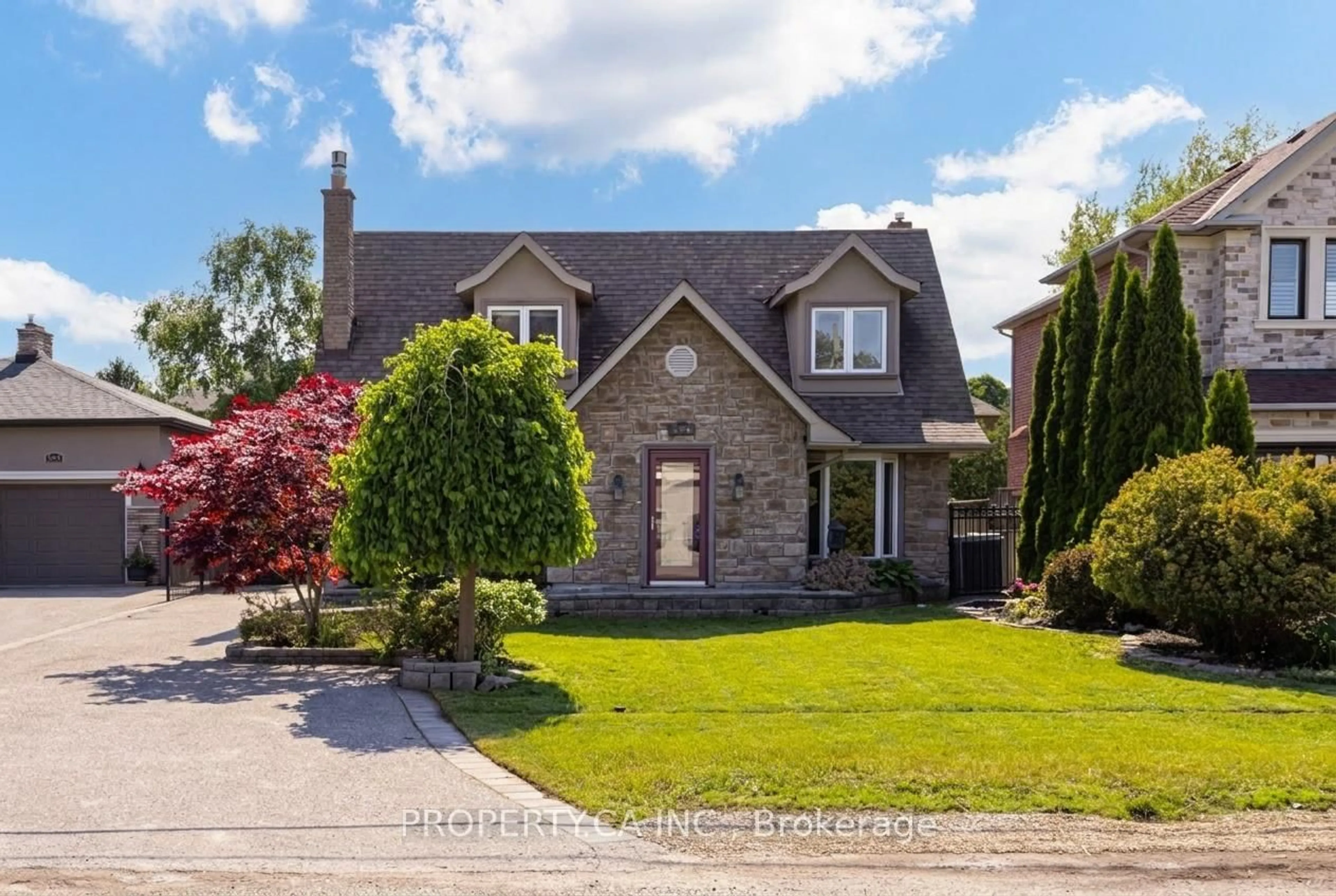 Home with brick exterior material, street for 566 Rougemount Dr, Pickering Ontario L1W 2C1