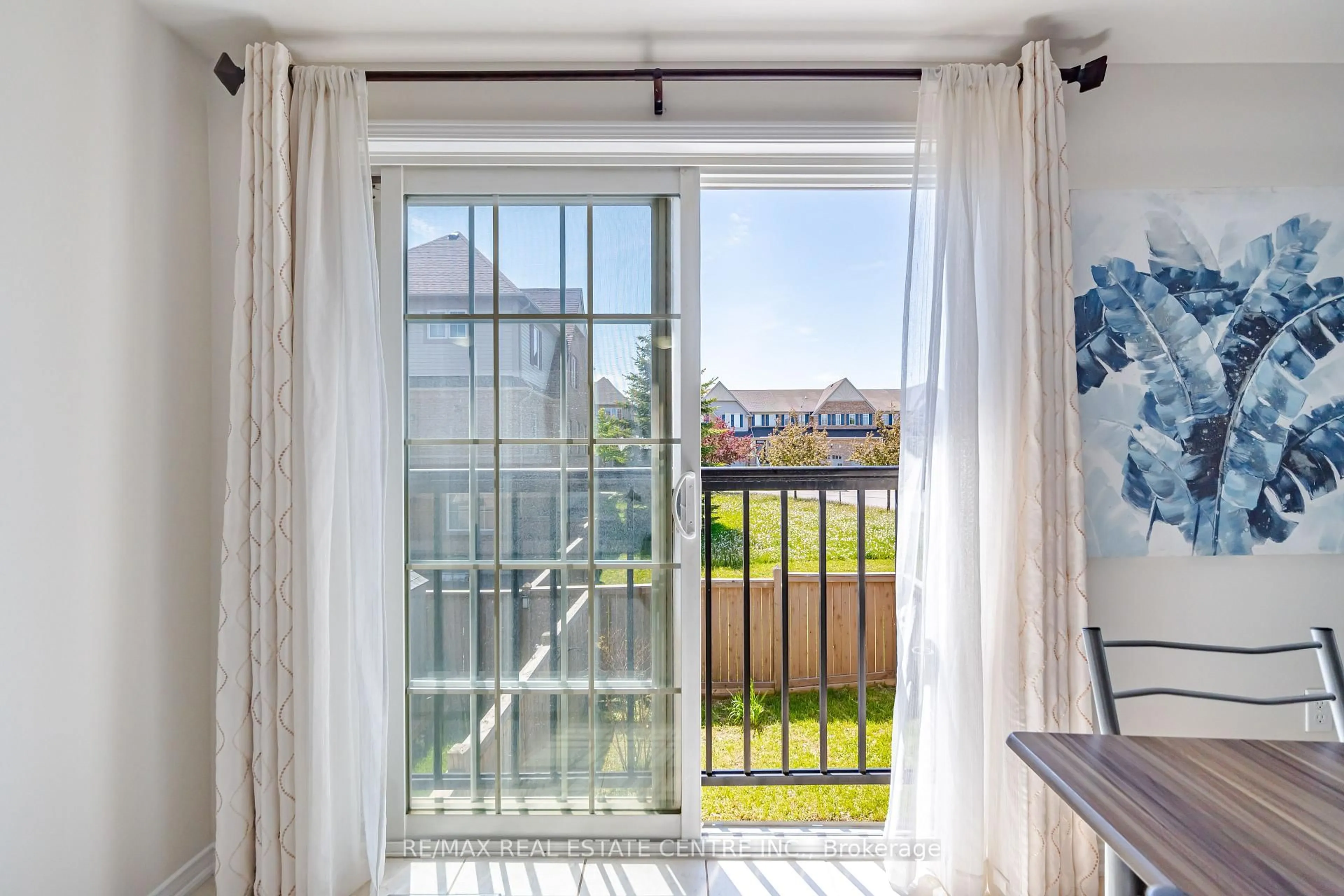Balcony in the apartment, water/lake/river/ocean view for 47 Martinworth Lane, Ajax Ontario L1Z 0L1