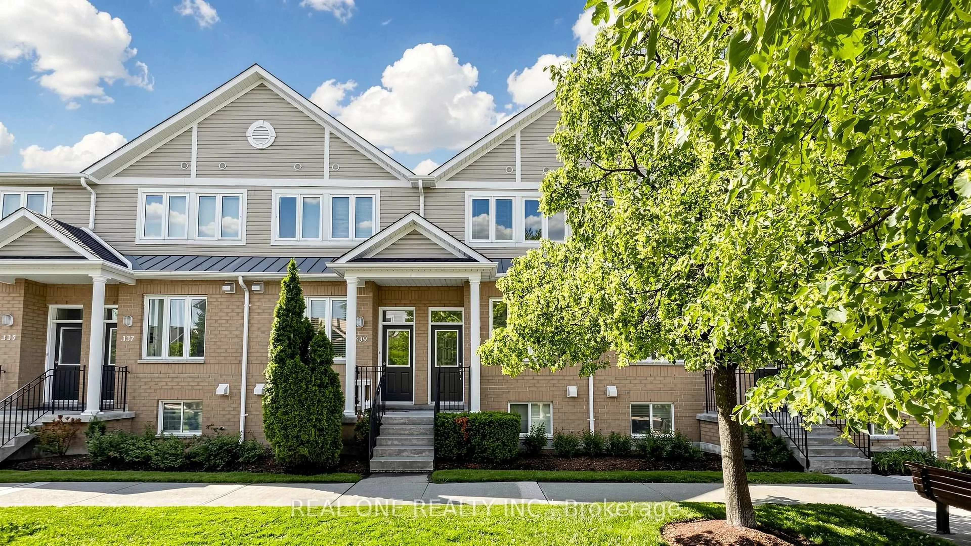 Home with brick exterior material, street for 83 Mondeo Dr #351, Toronto Ontario M1P 5B6