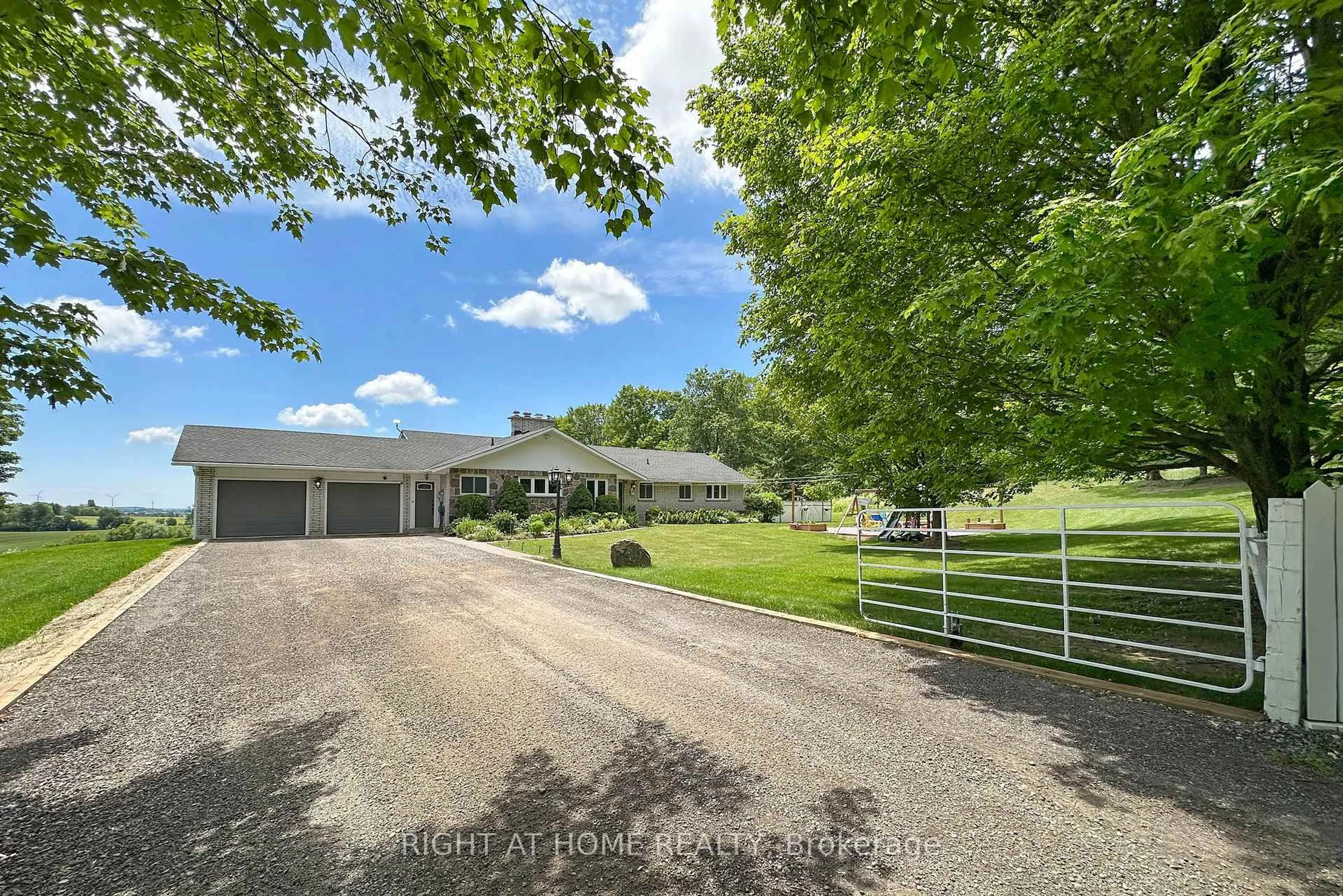 A pic from outside/outdoor area/front of a property/back of a property/a pic from drone, unknown for 3710 Skelding Rd, Clarington Ontario L0B 1M0
