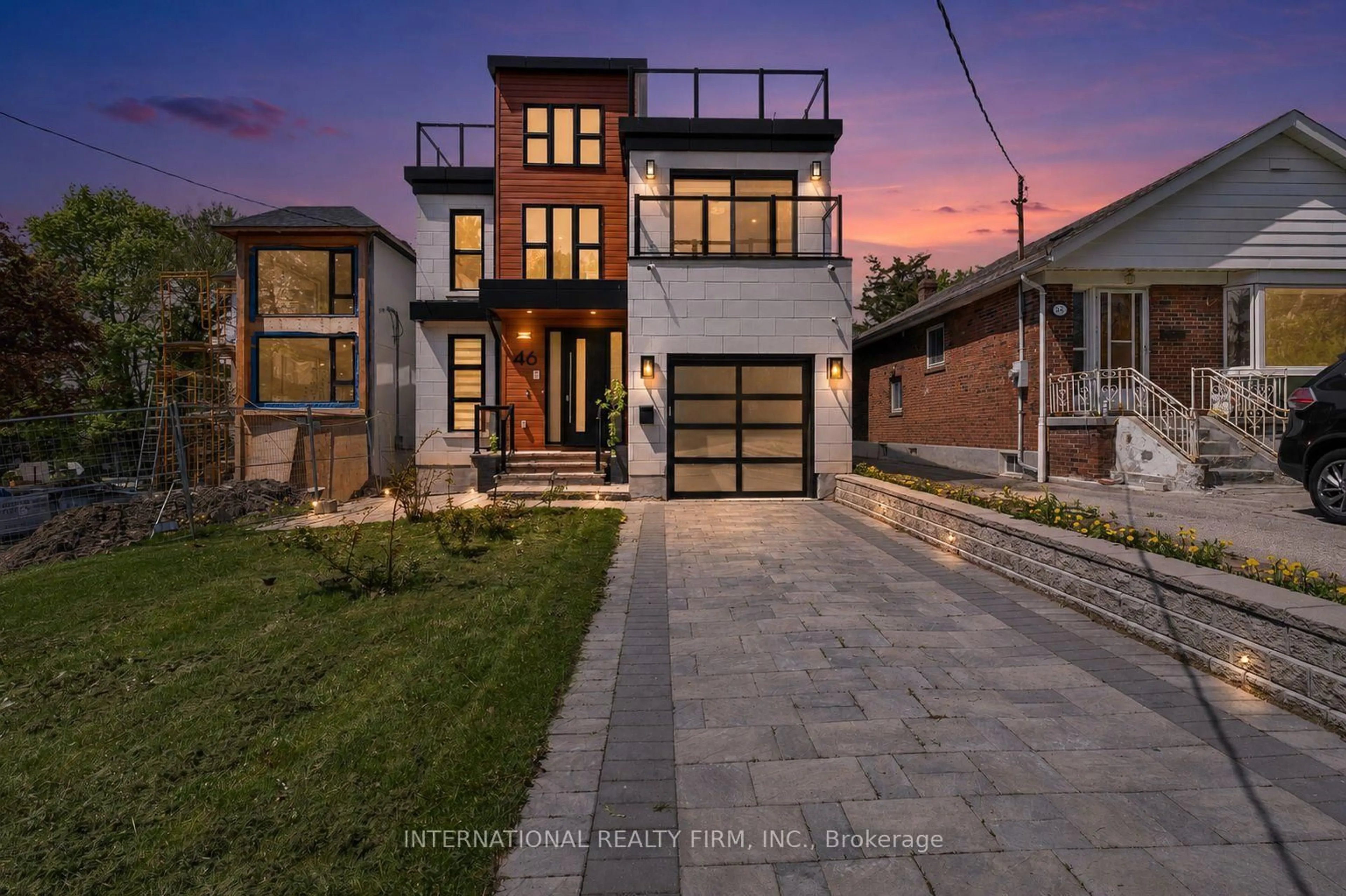 Home with brick exterior material, street for 46 Sunnypoint Cres, Toronto Ontario M1M 1B9