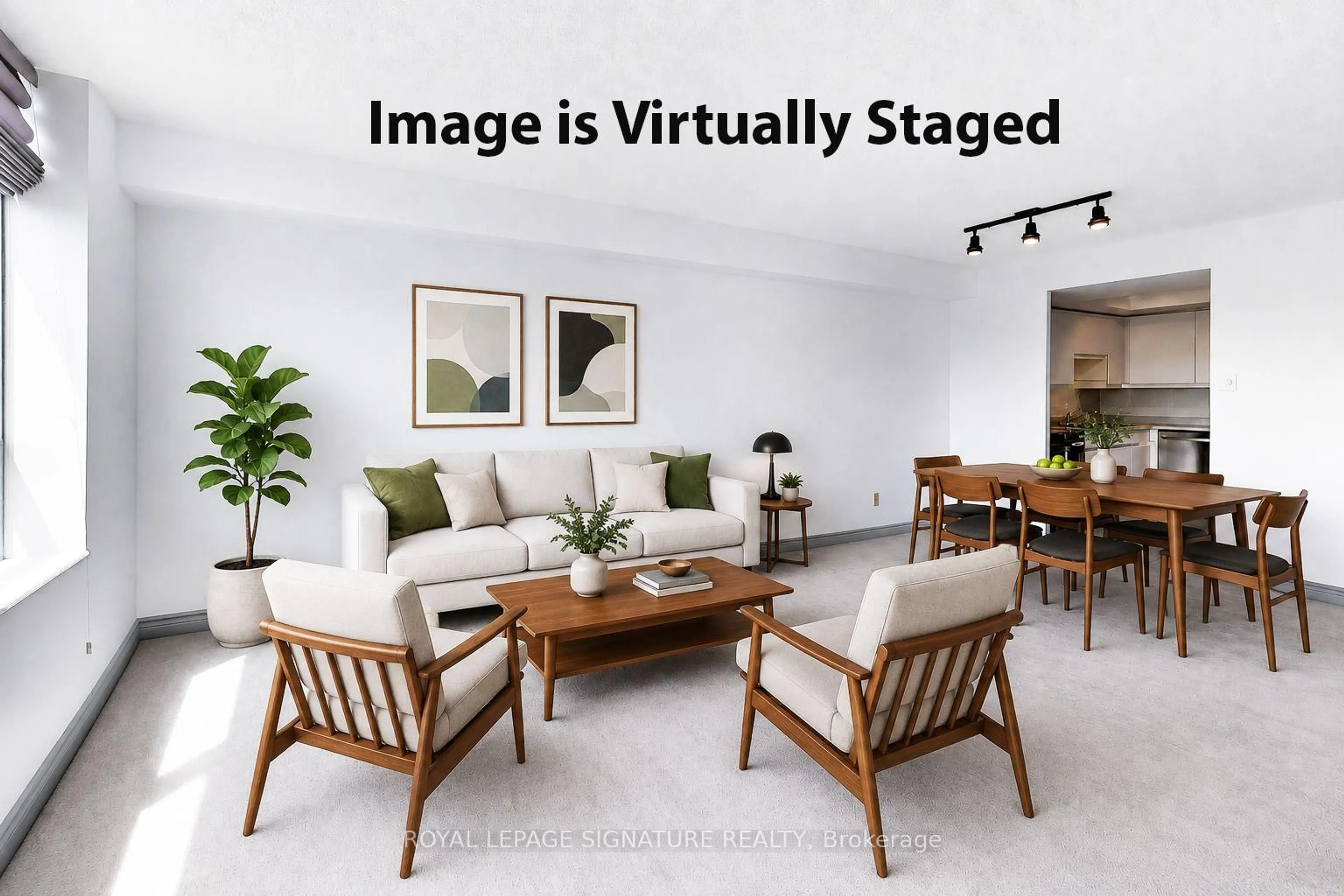 Living room with furniture, unknown for 1091 Kingston Rd #614, Toronto Ontario M1N 4E5