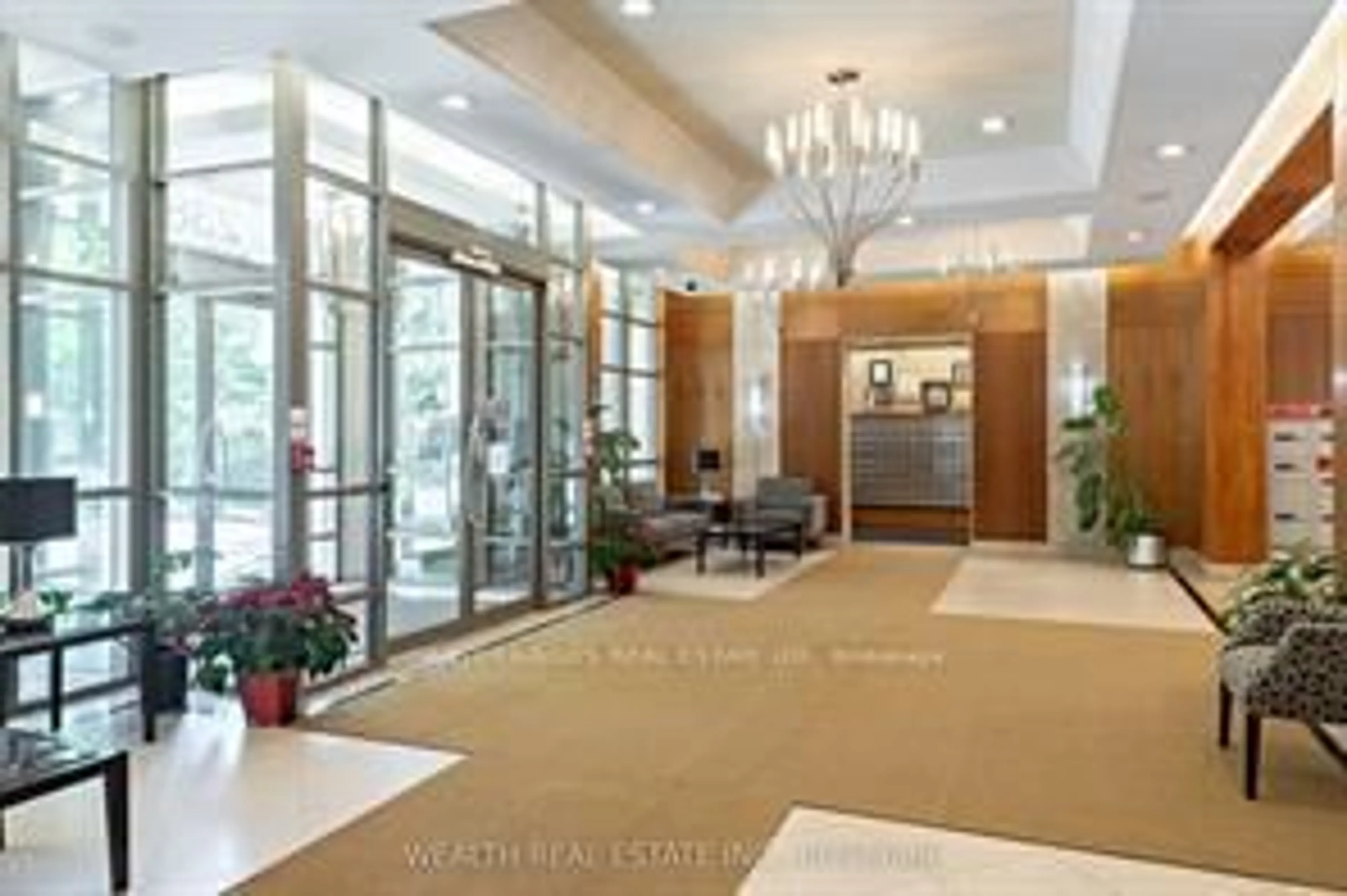 Indoor foyer for 238 Bonis Ave #1915, Toronto Ontario M1T 3W7