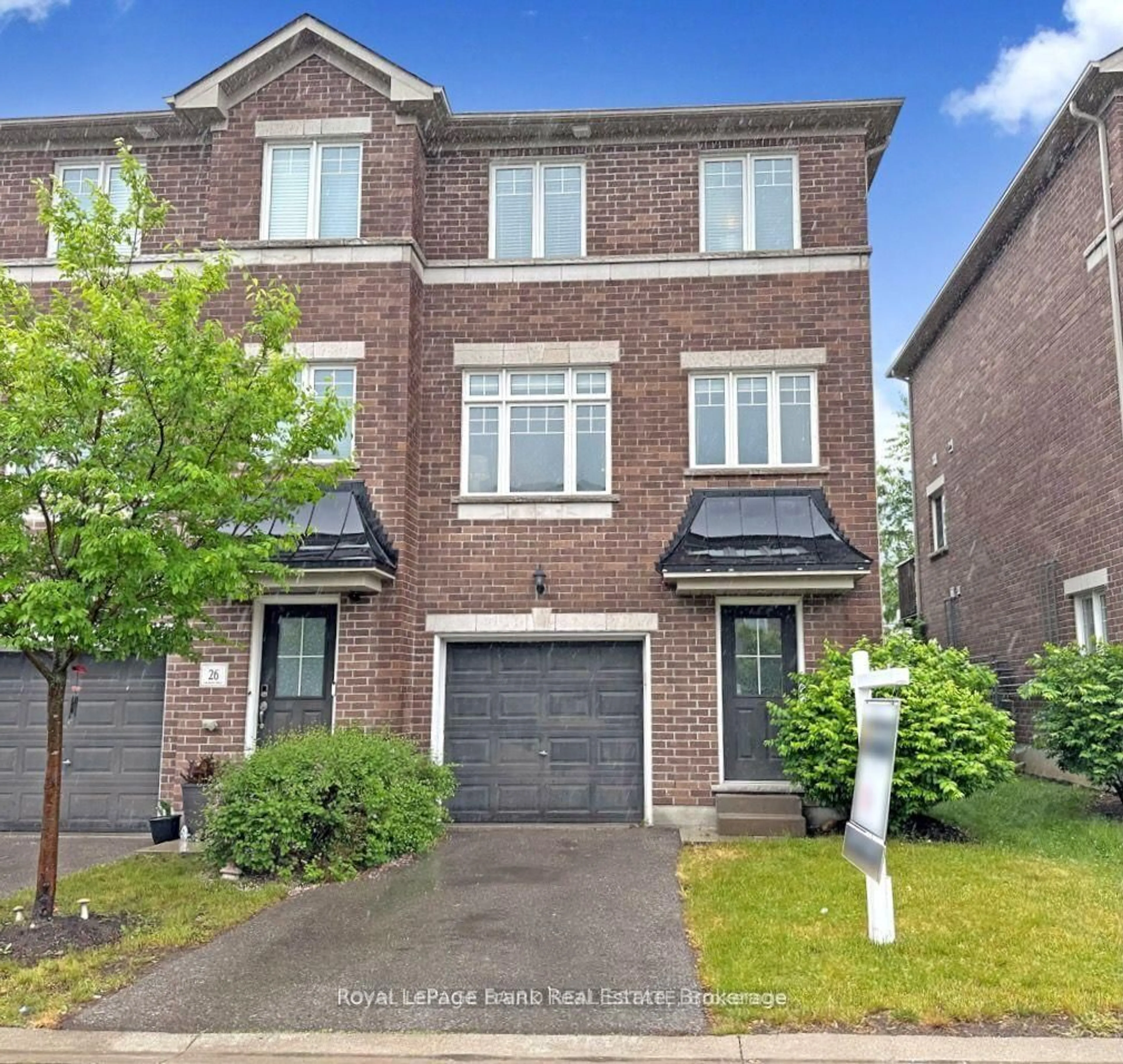 Home with brick exterior material, street for 28 Katerson Lane, Clarington Ontario L1E 0E9