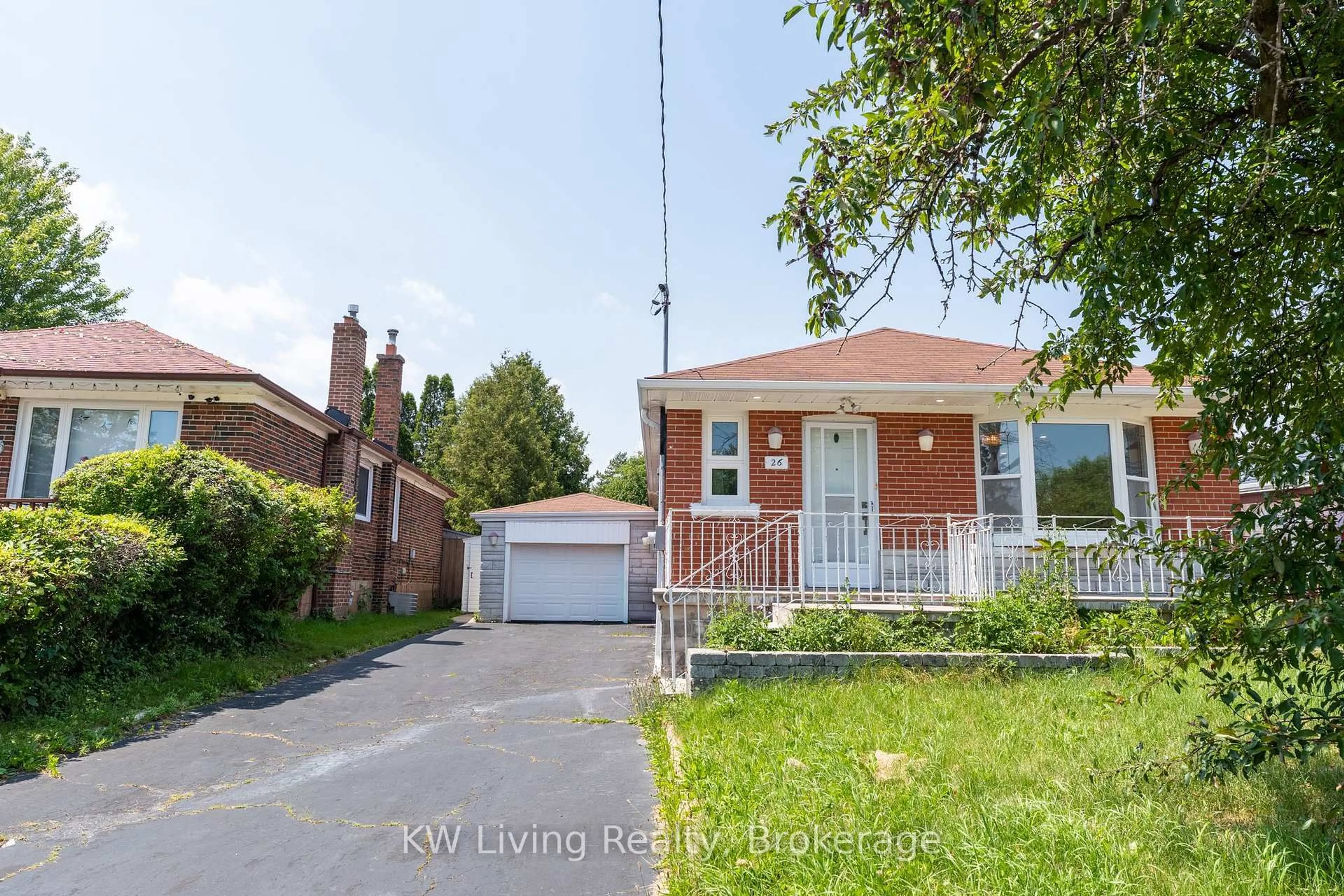 Home with brick exterior material, street for 26 Garthwood Dr, Toronto Ontario M1K 2J7