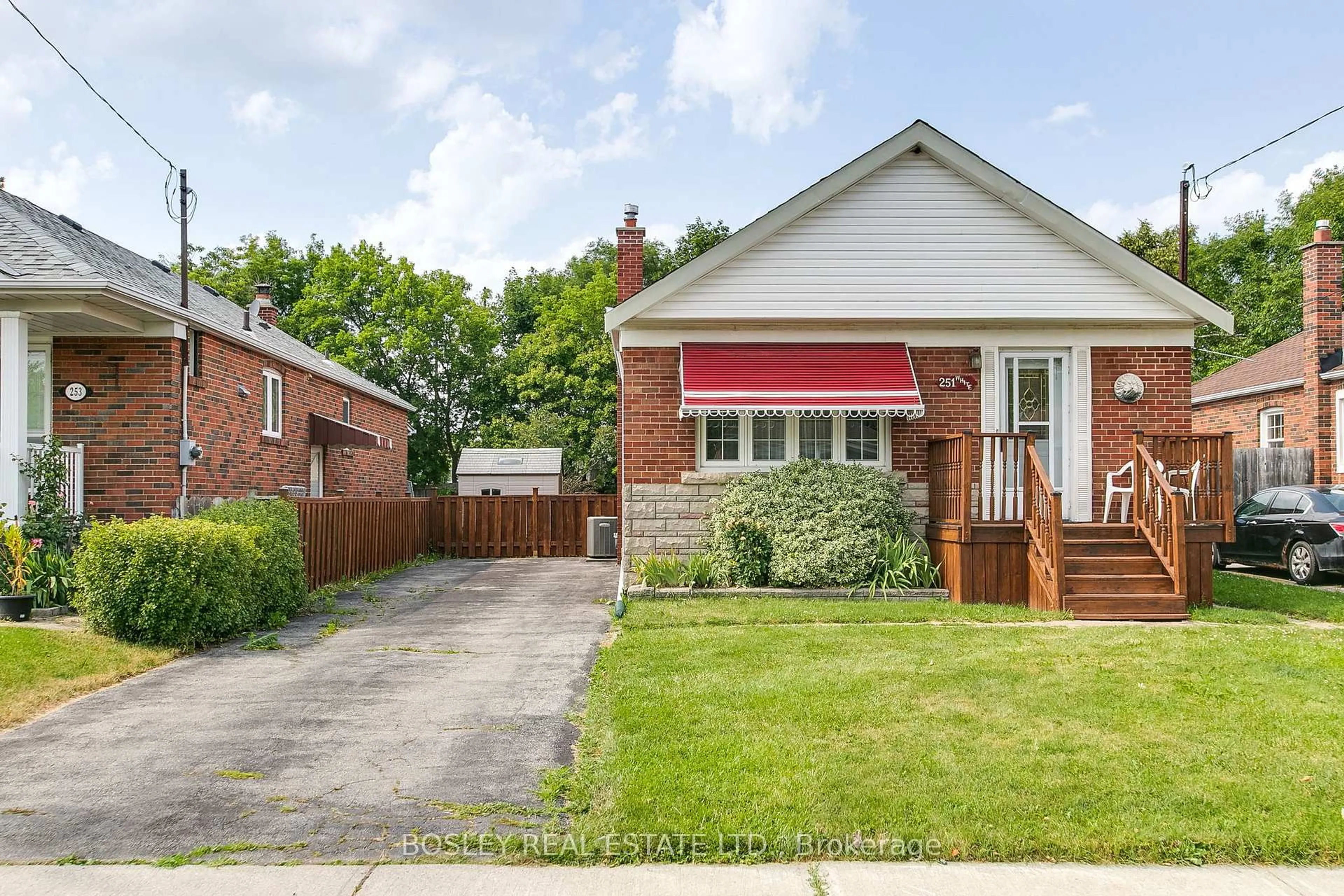 Home with brick exterior material, street for 251 Ellington Dr, Toronto Ontario M1R 3Y2