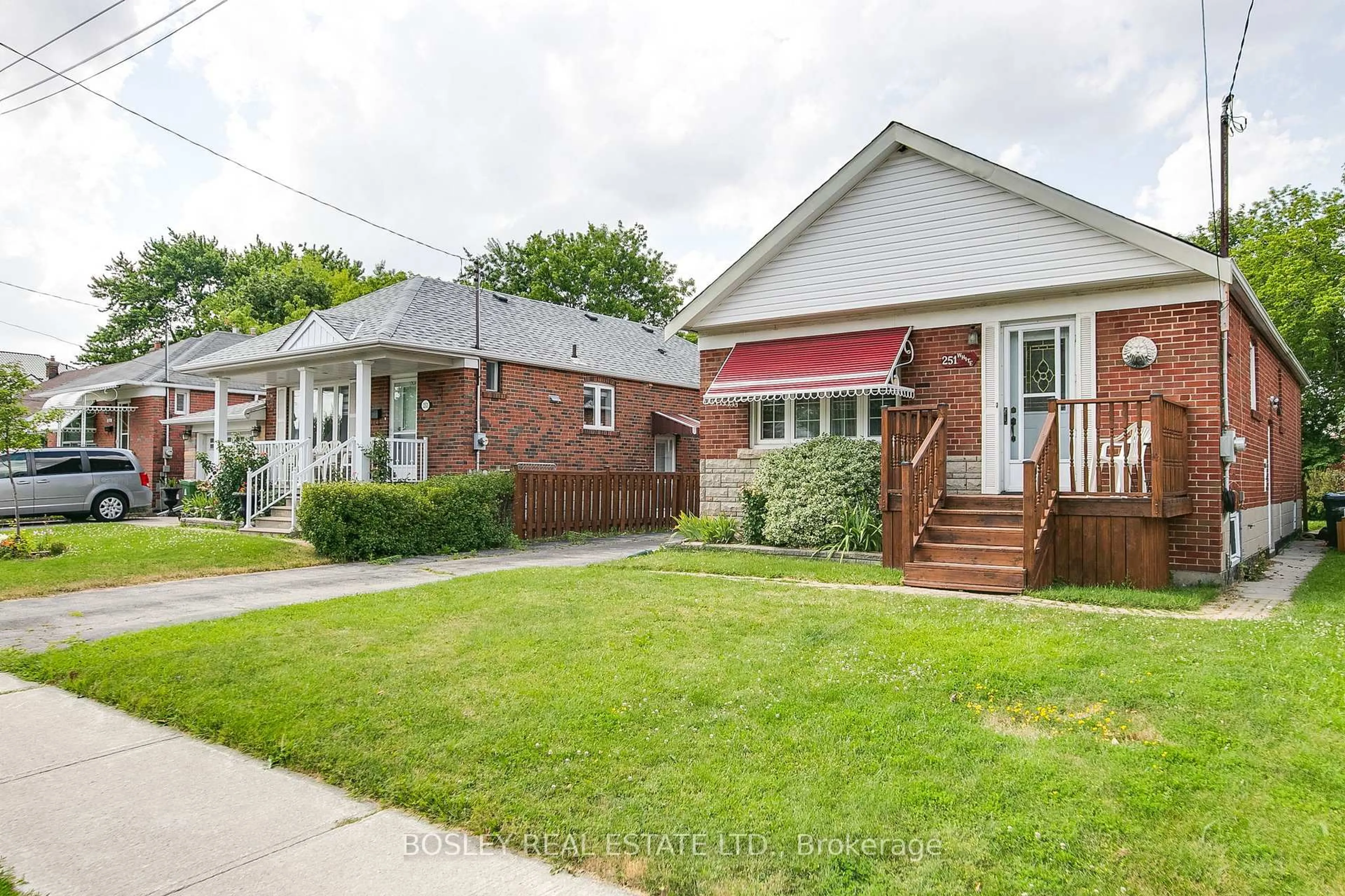 Home with brick exterior material, street for 251 Ellington Dr, Toronto Ontario M1R 3Y2