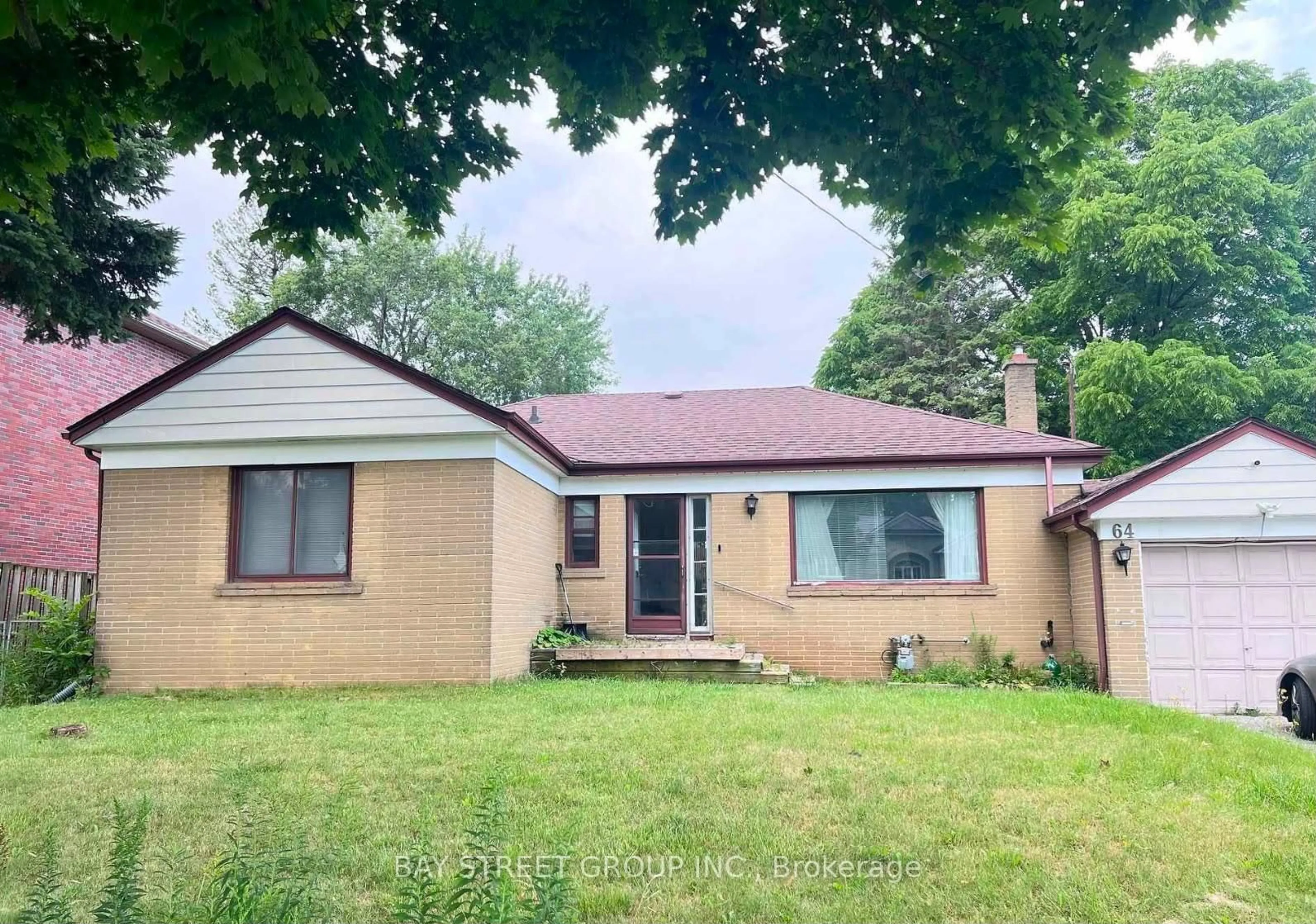 Home with brick exterior material, street for 64 Shilton Rd, Toronto Ontario M1S 2J7