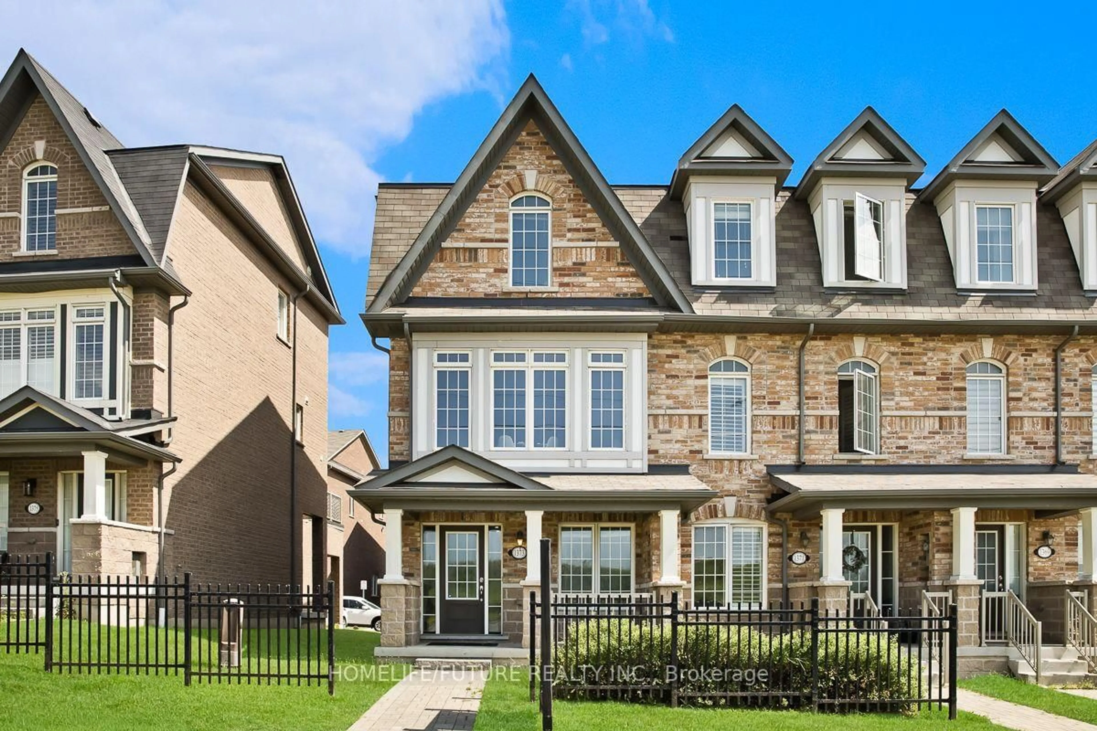 Home with brick exterior material, street for 1373 Salem Rd, Ajax Ontario L1Z 0R9