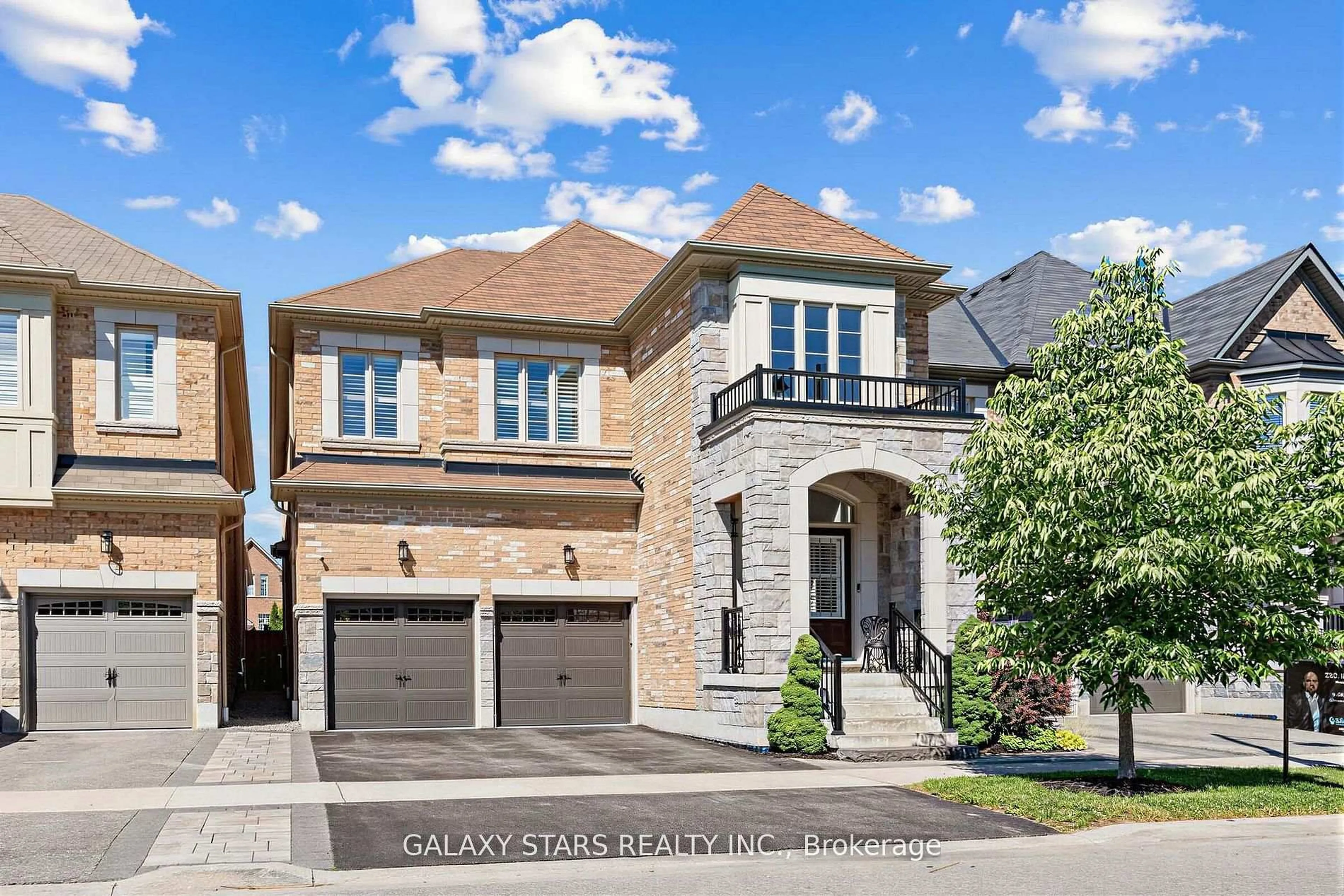 Home with brick exterior material, street for 2148 Saffron Dr, Pickering Ontario L1X 0E2