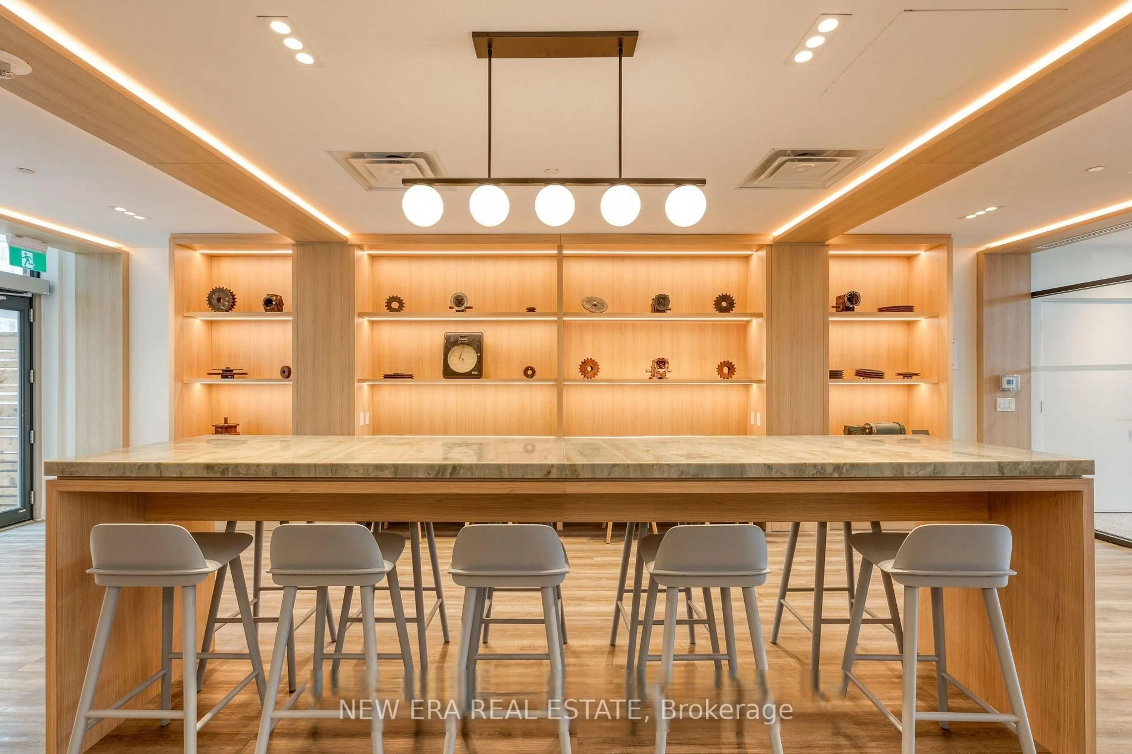 Contemporary kitchen, unknown for 150 Logan Ave #301, Toronto Ontario M4M 0E4