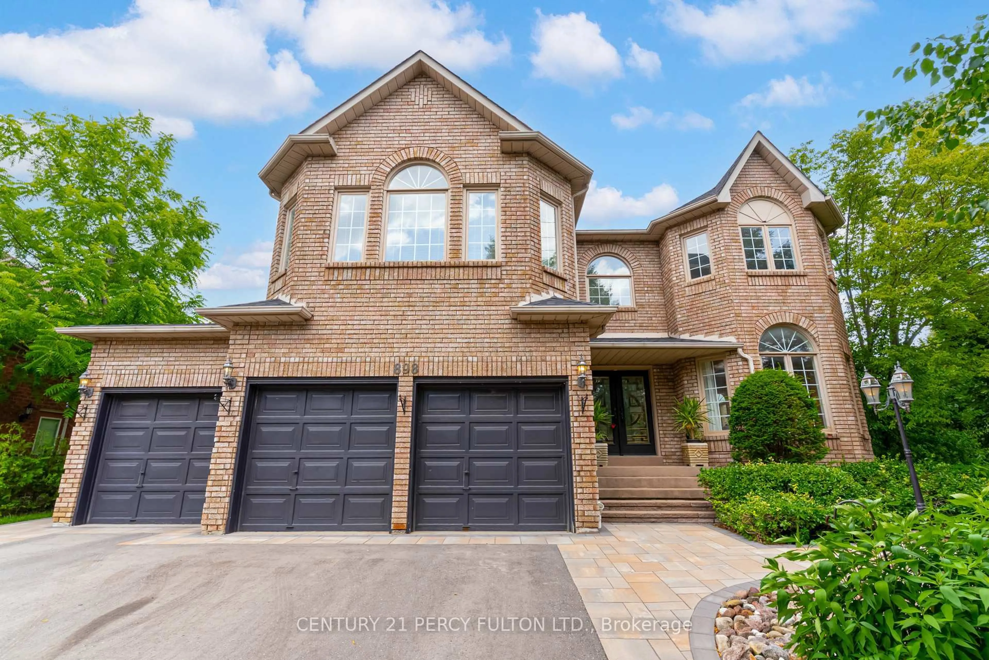 Home with brick exterior material, street for 898 Baylawn Dr, Pickering Ontario L1X 2N7