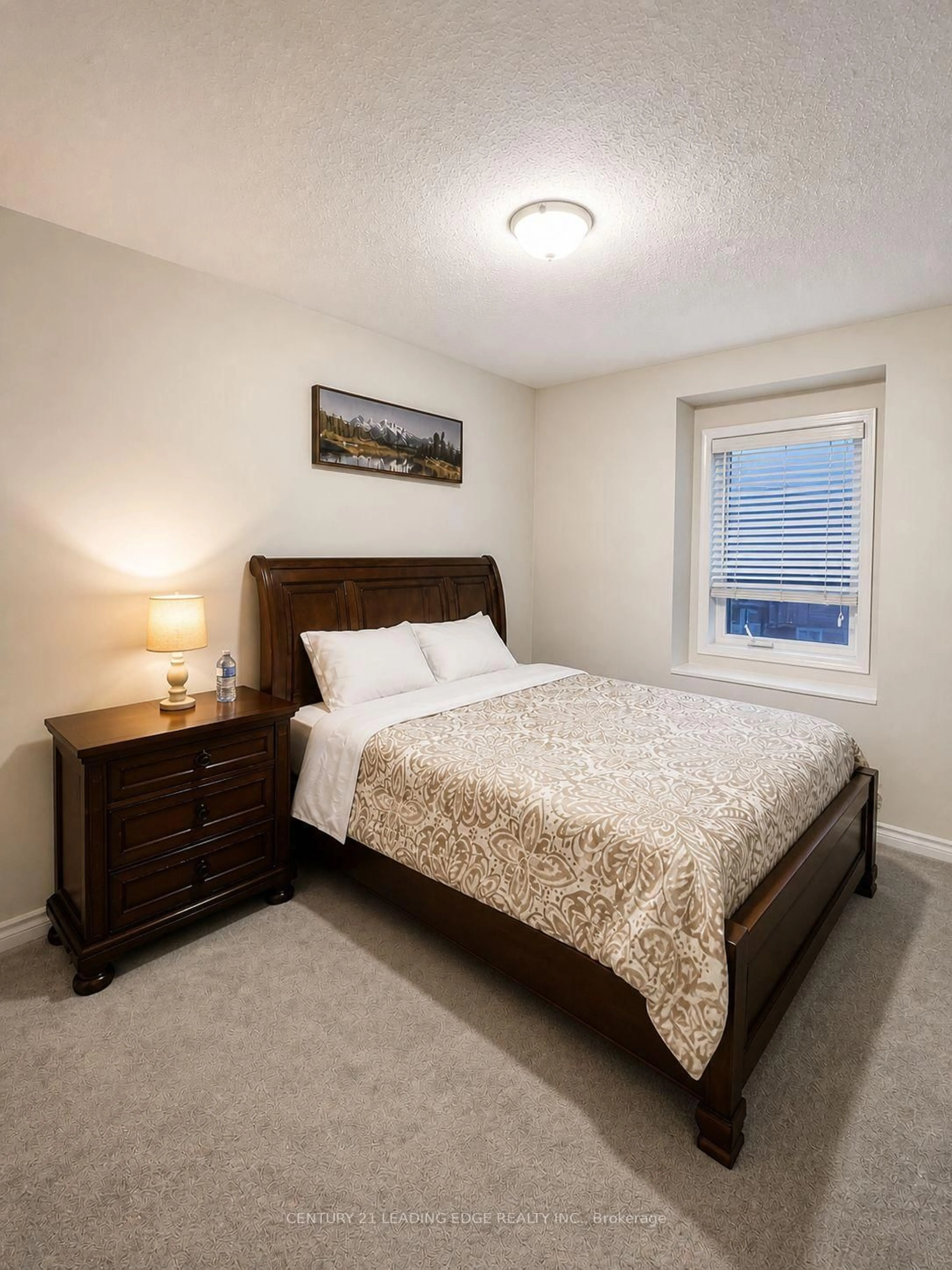 Bedroom with bed, carpet floor for 5 Fusilier Dr, Toronto Ontario M1L 0J4