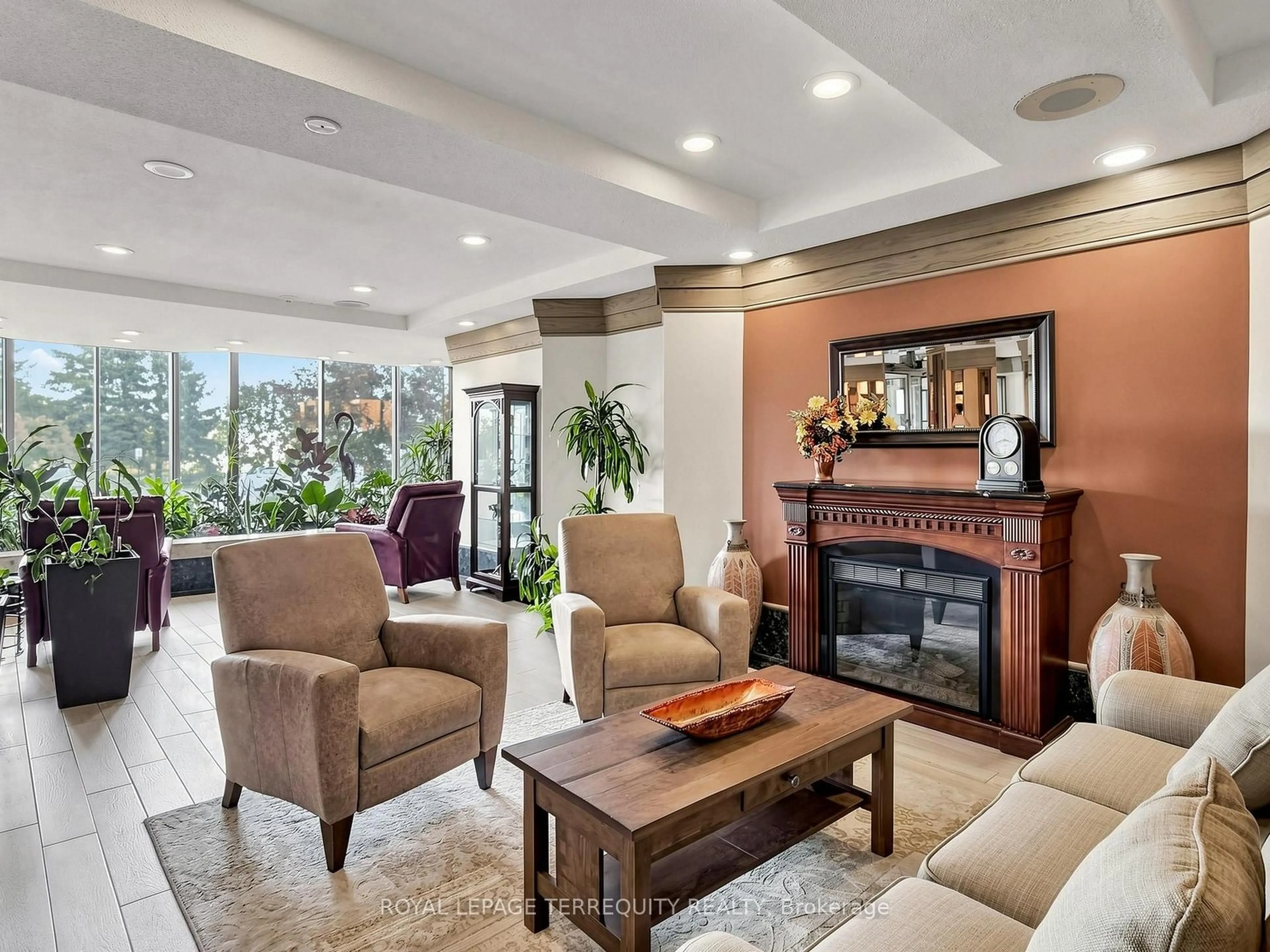 Living room with furniture, unknown for 1880 Valley Farm Rd #1218, Pickering Ontario L1V 6B3
