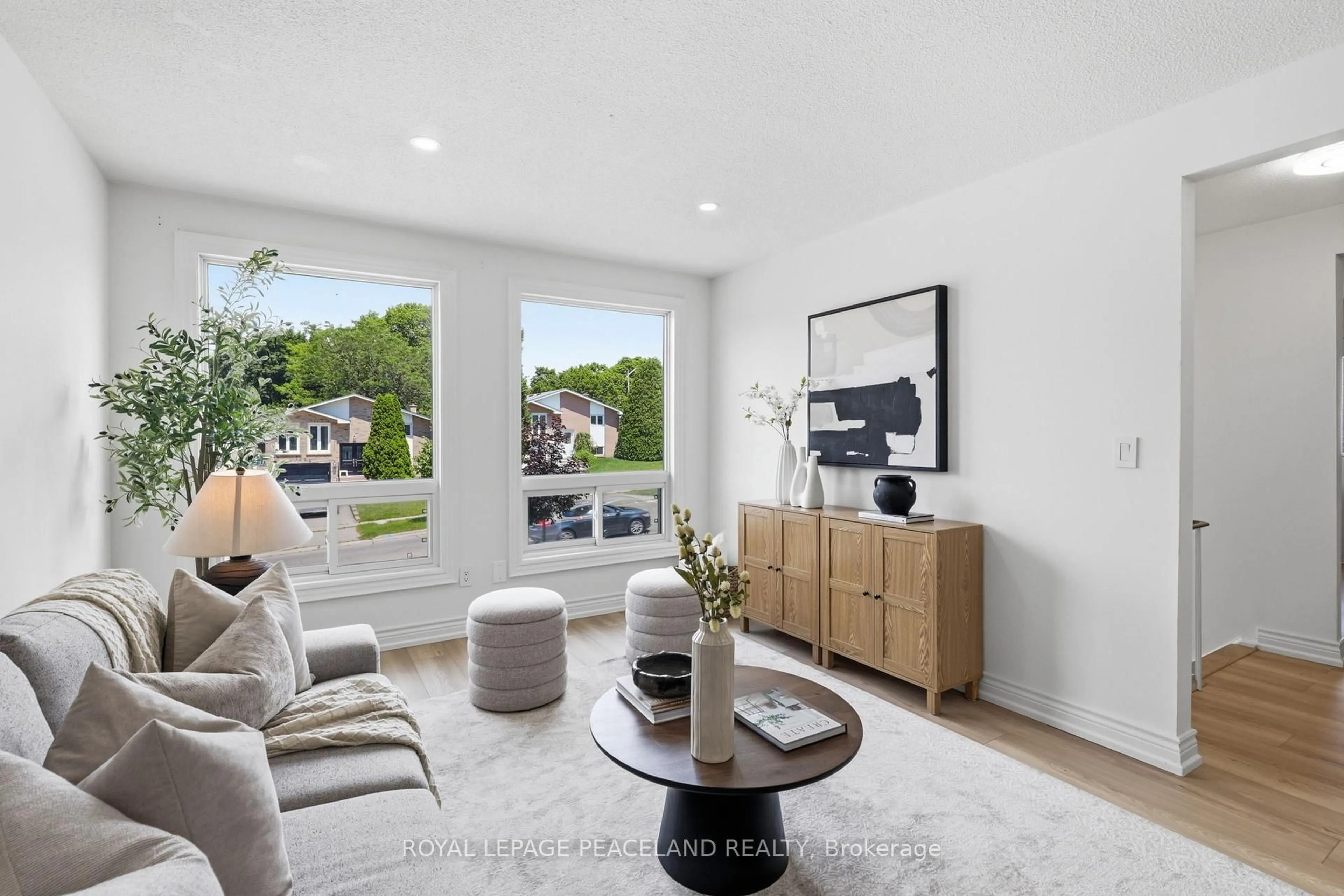Living room with furniture, unknown for 1263 Cherrydown Dr, Oshawa Ontario L1H 7T4