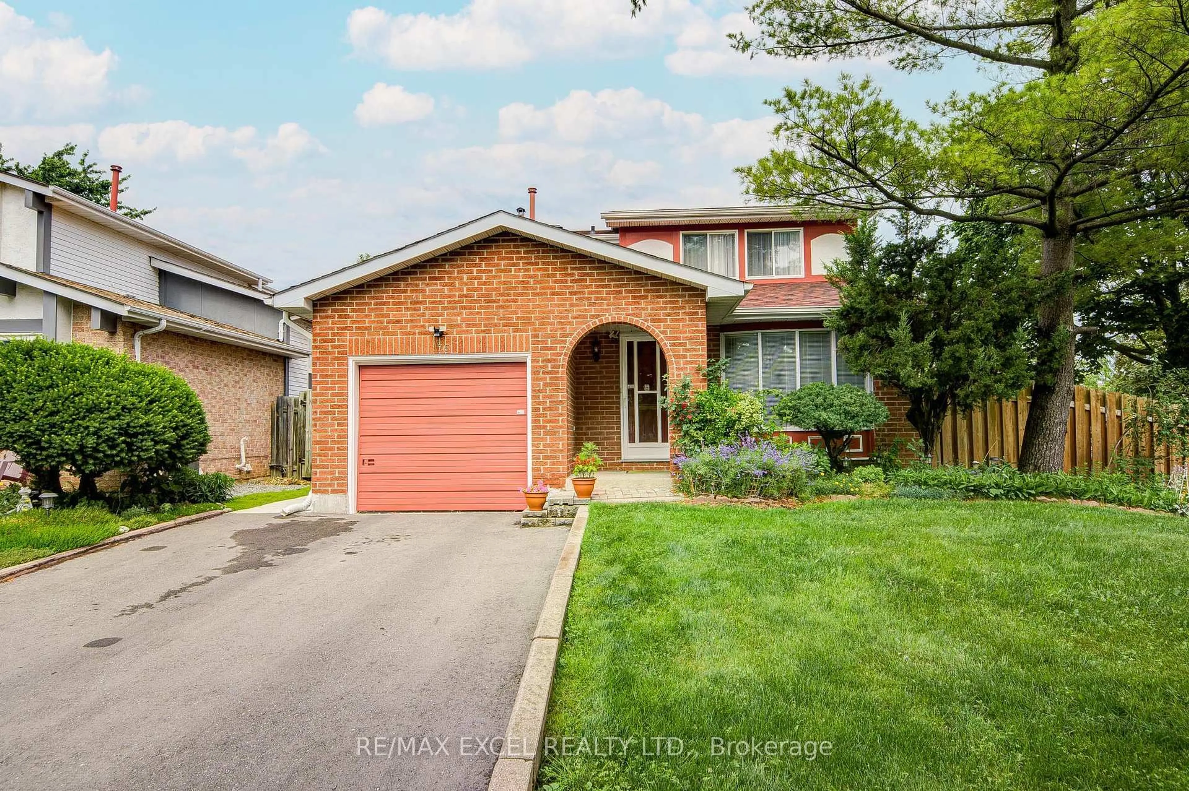 Home with brick exterior material, street for 176 Goldhawk Tr, Toronto Ontario M1V 1X2