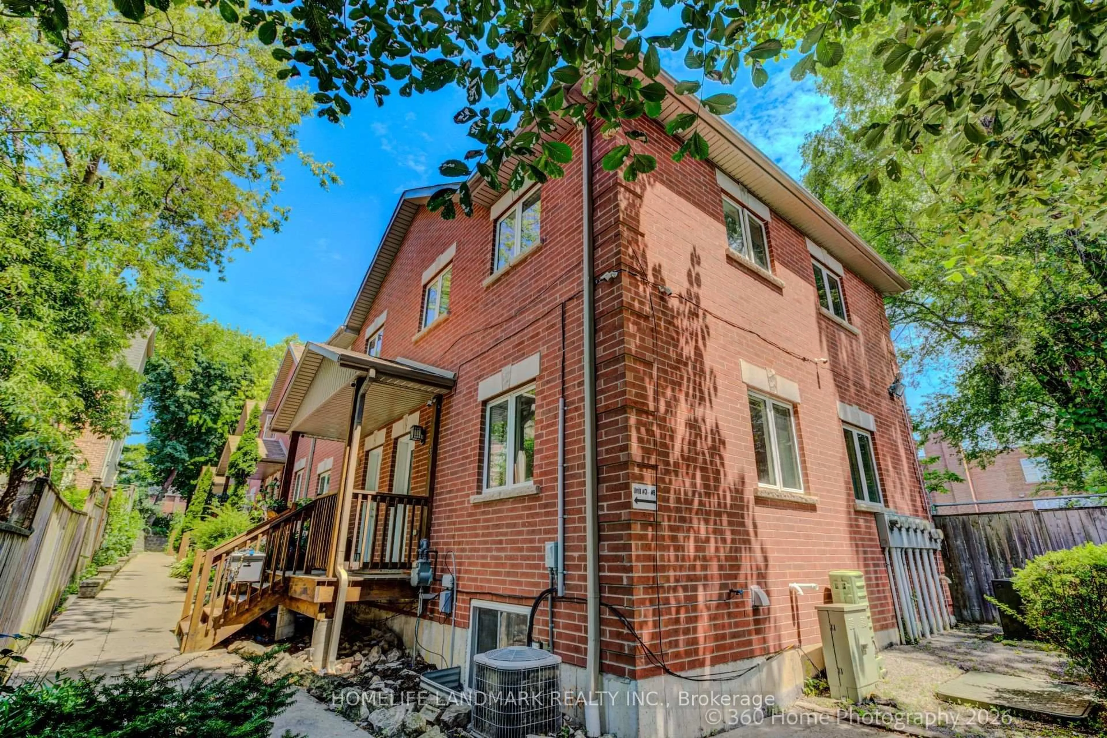 Home with brick exterior material, street for 736 Kingston Rd #3, Toronto Ontario M4E 1R7