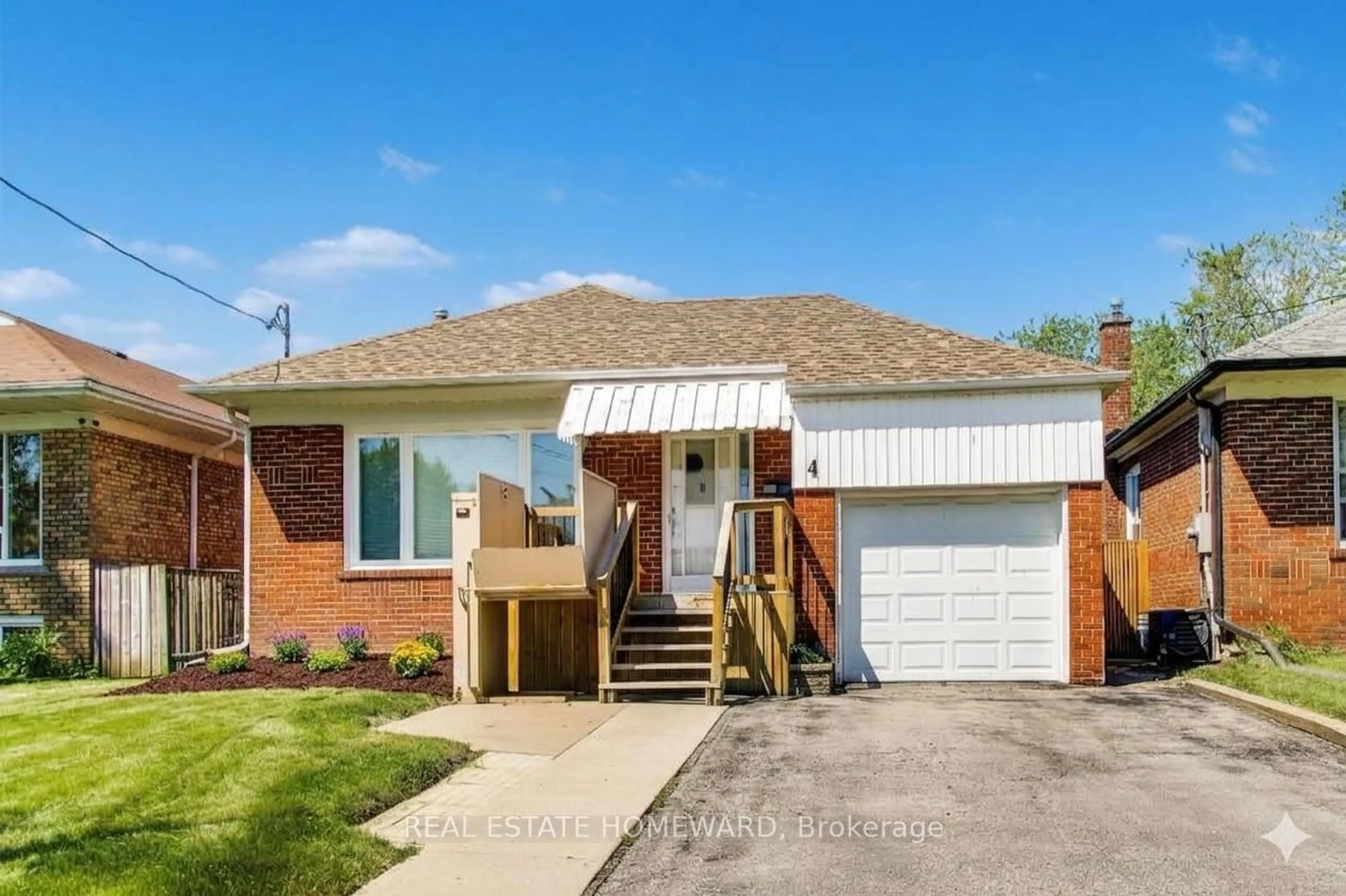 Home with brick exterior material, street for 4 Martorino Dr, Toronto Ontario M1K 2J2