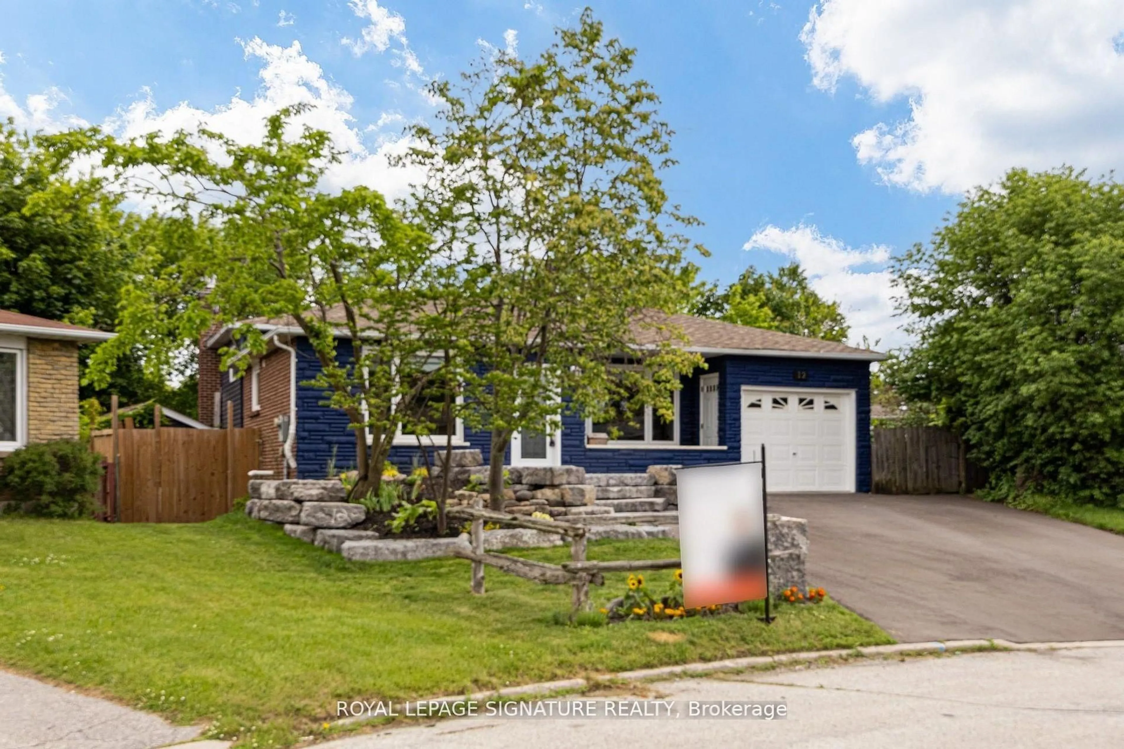 Home with brick exterior material, street for 12 Kinnison Crt, Ajax Ontario L1S 1K5