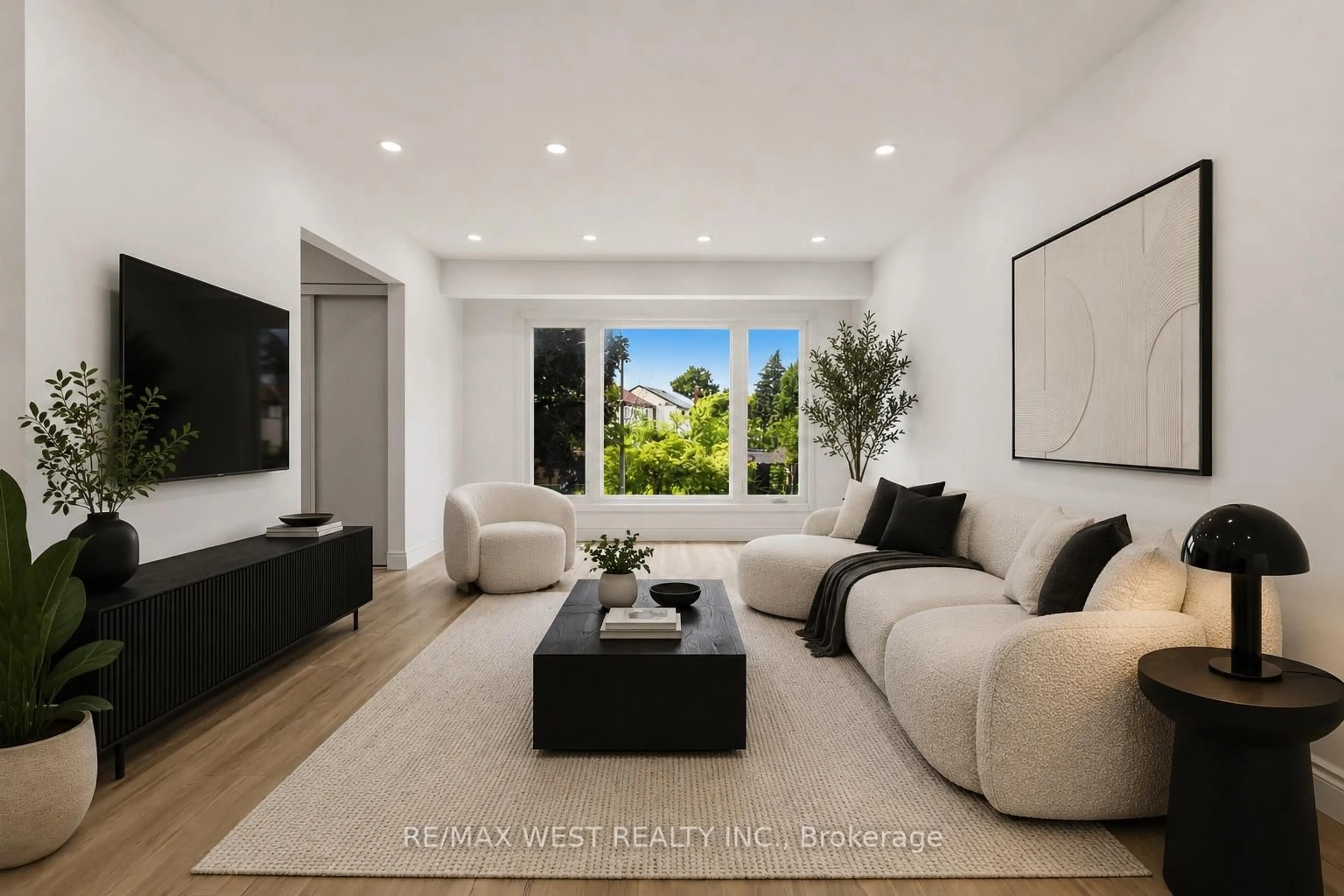 Living room with furniture, unknown for 95 Crayford Dr, Toronto Ontario M1W 3B5