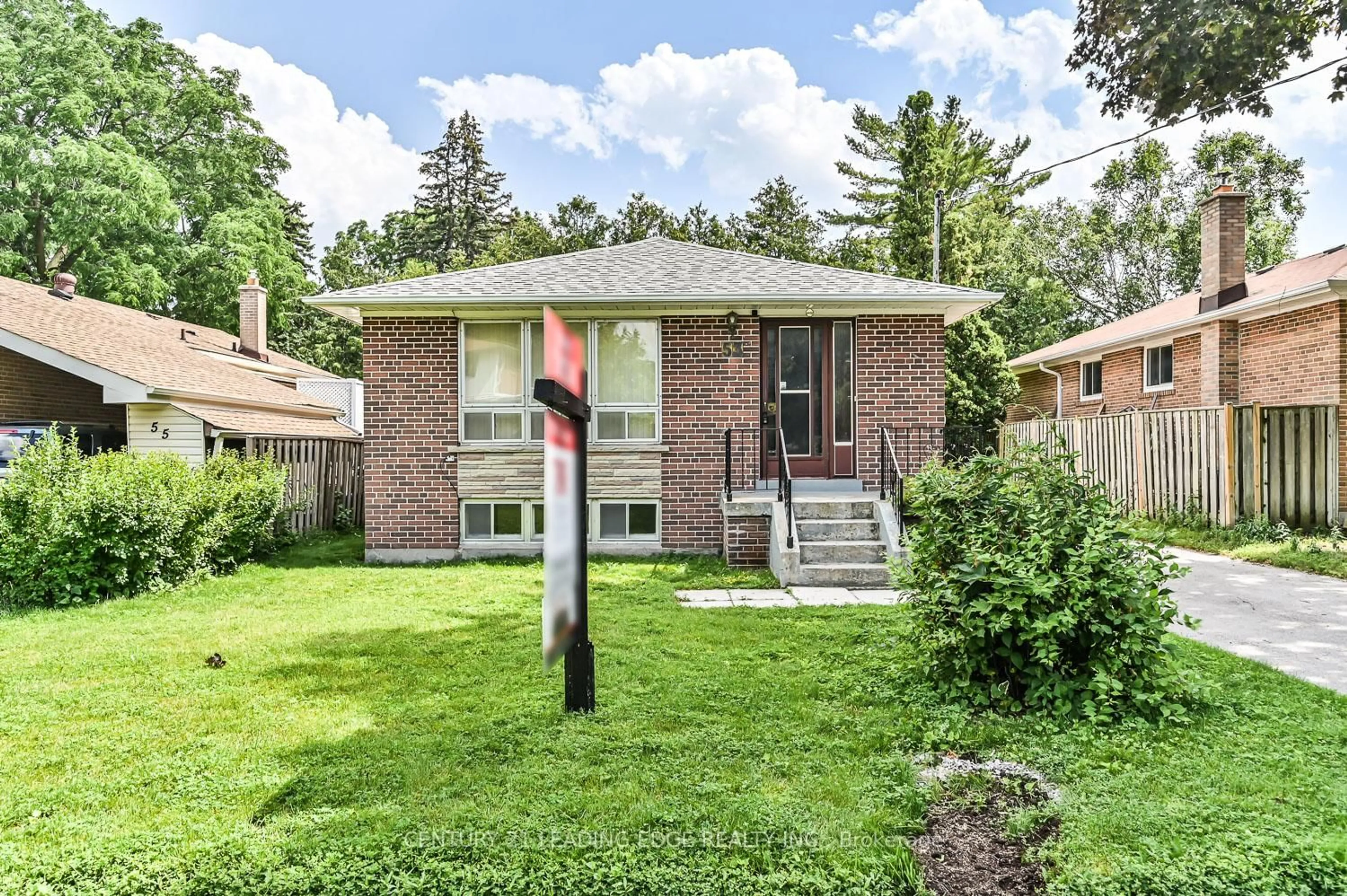 Home with brick exterior material, street for 53 Danzig St, Toronto Ontario M1E 2L3