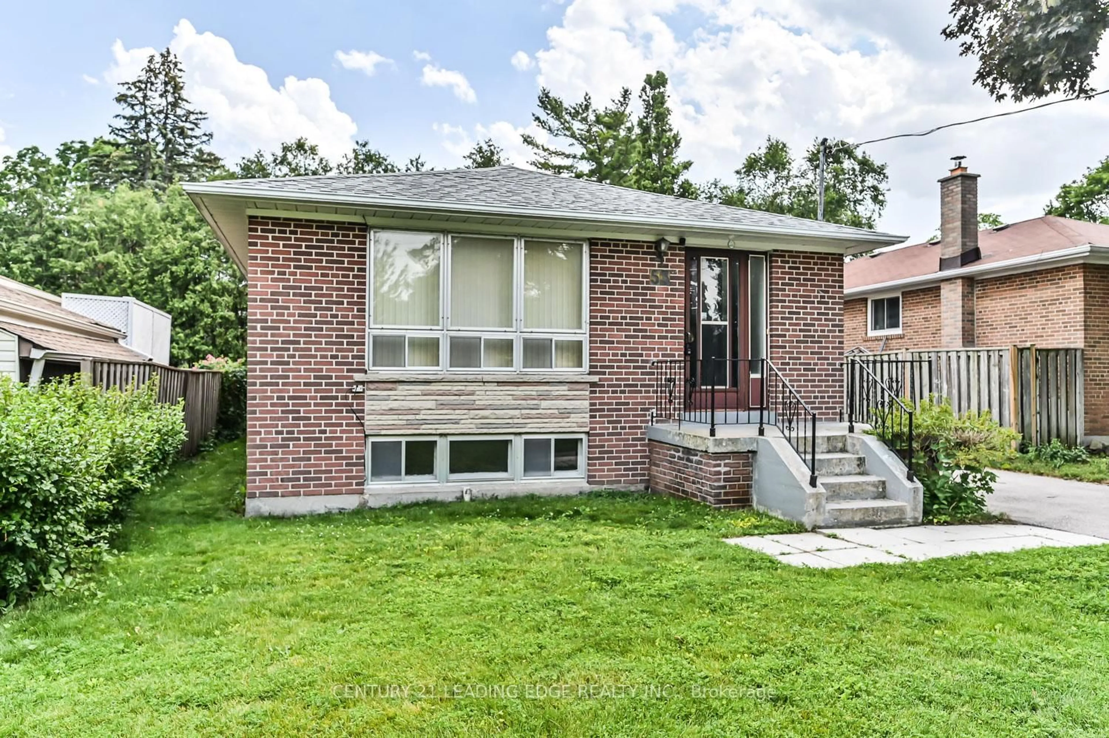 Home with brick exterior material, street for 53 Danzig St, Toronto Ontario M1E 2L3