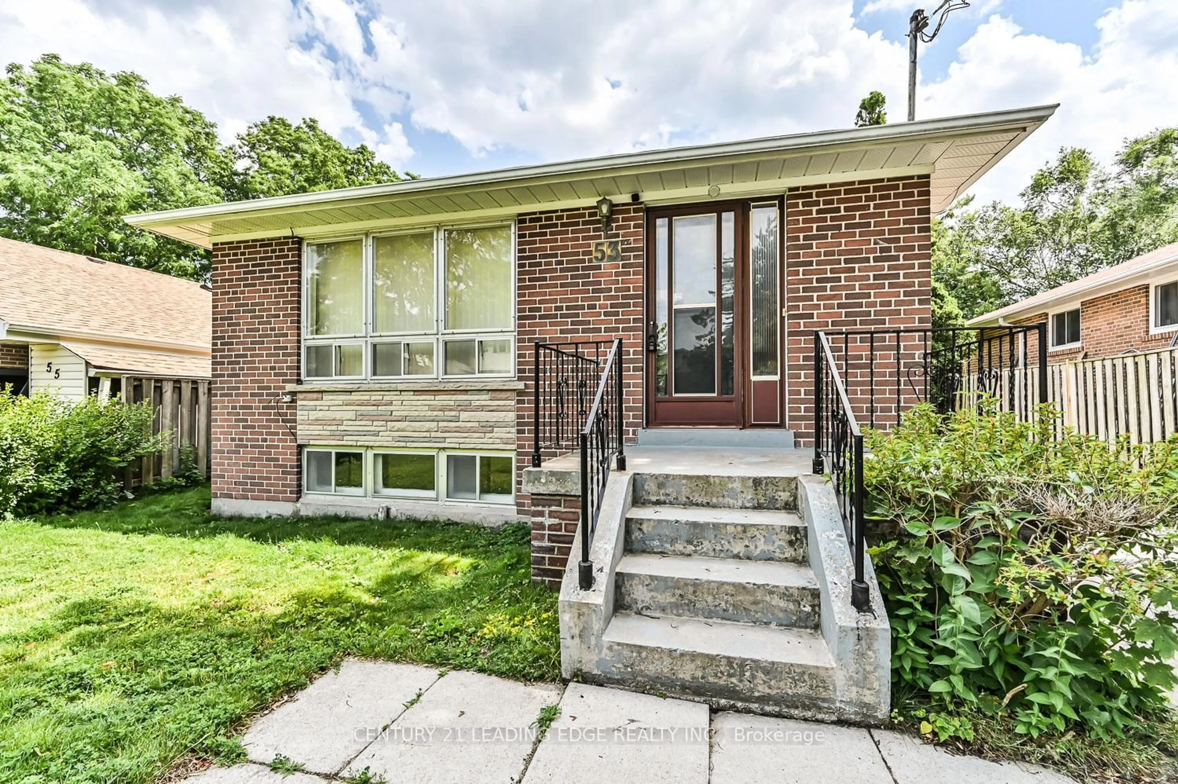 Home with brick exterior material, street for 53 Danzig St, Toronto Ontario M1E 2L3