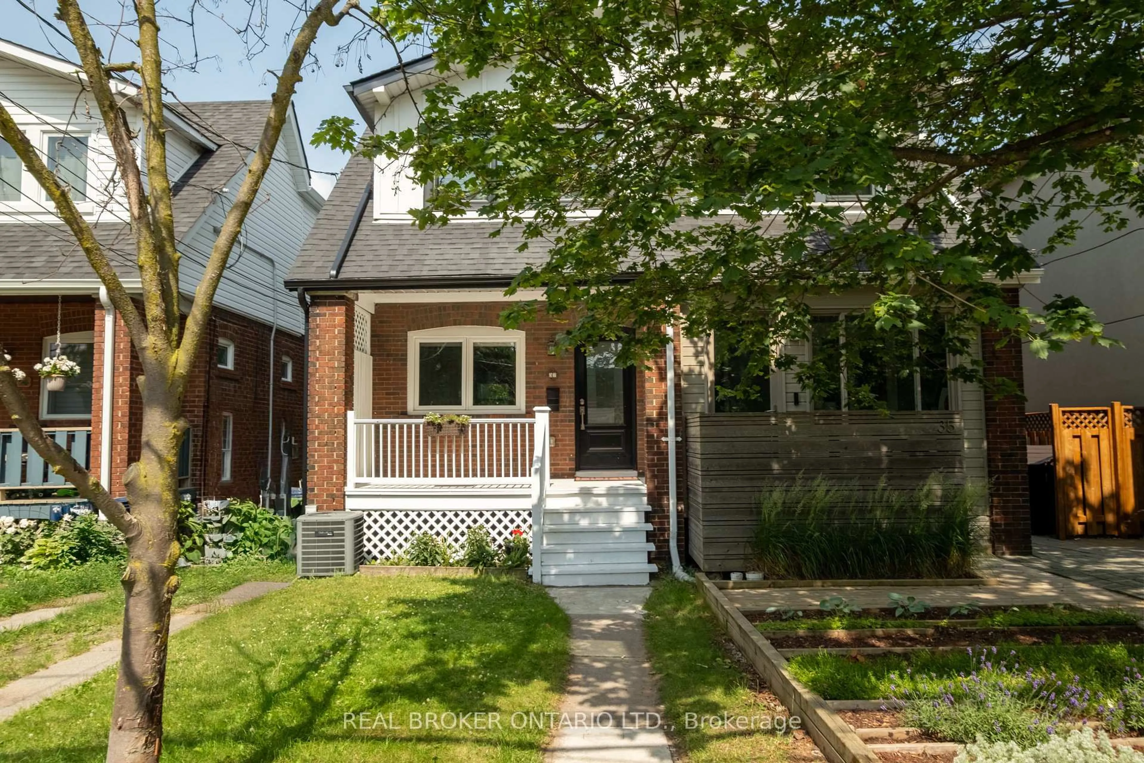 Home with brick exterior material, street for 37 Gledhill Ave, Toronto Ontario M4C 5K7