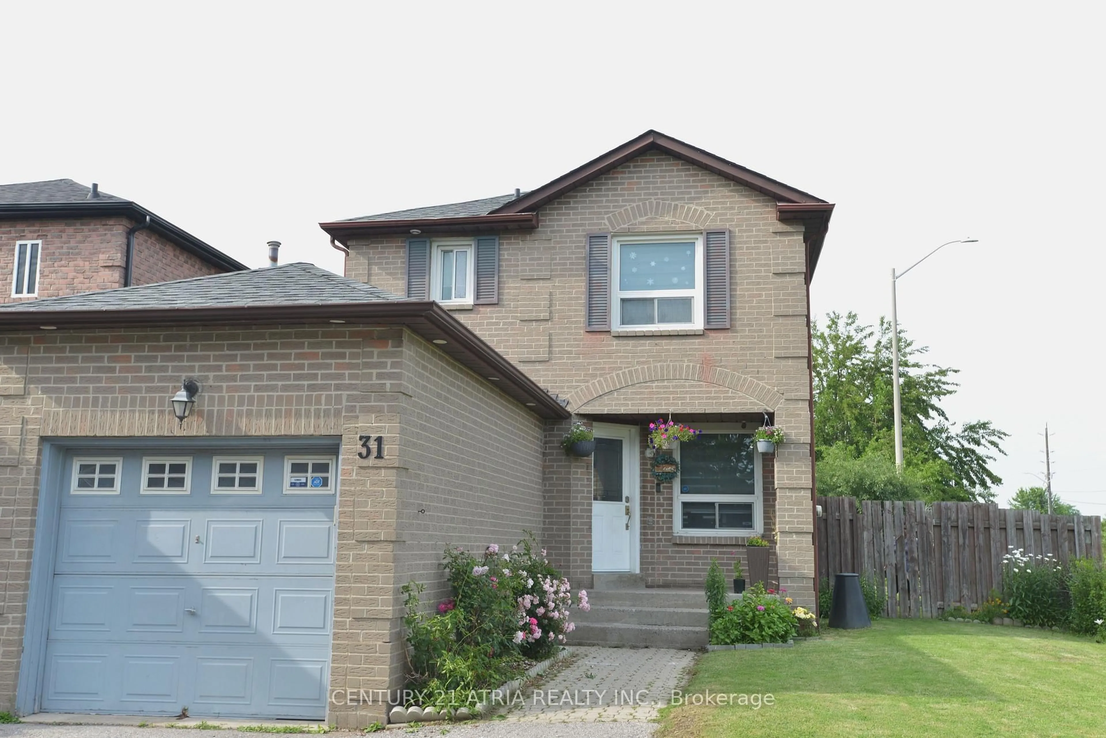 Home with brick exterior material, street for 31 Carnelly Cres, Ajax Ontario L1T 2H5